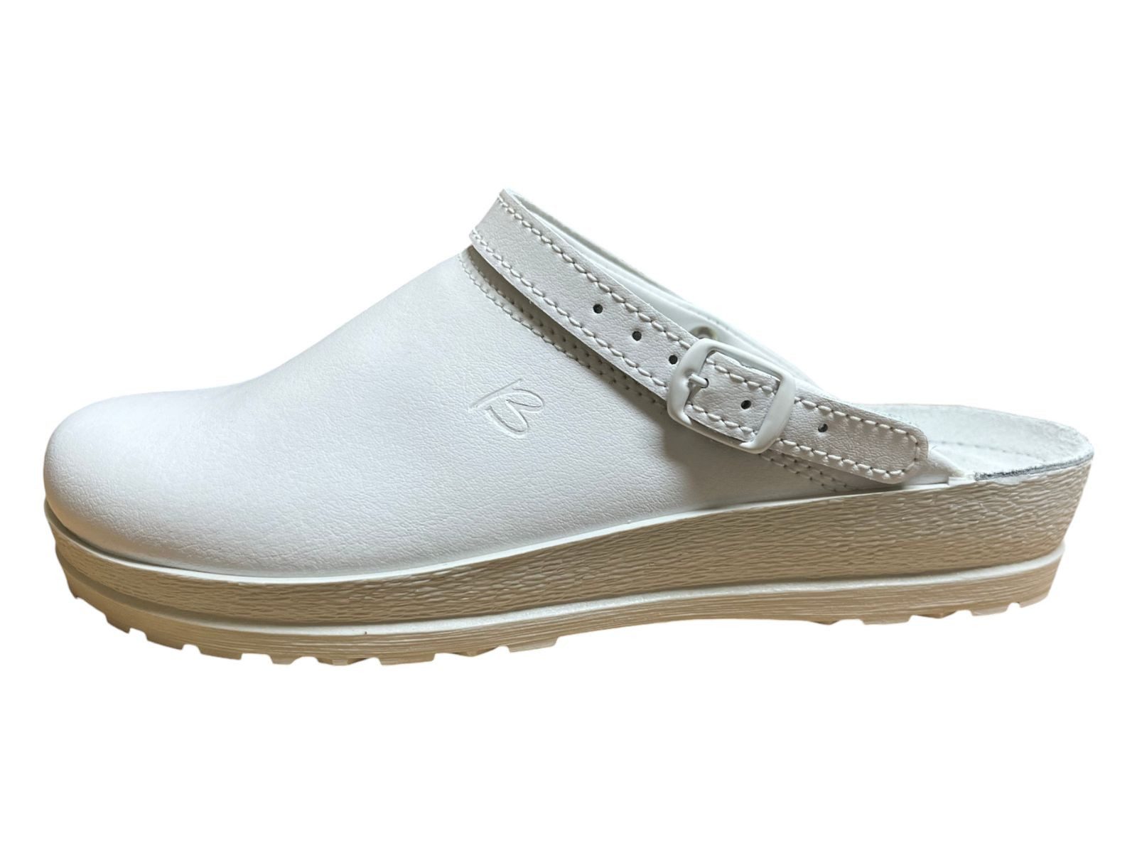 Beck Beck Damen Clogs 7002-00 Anna weiß Clog