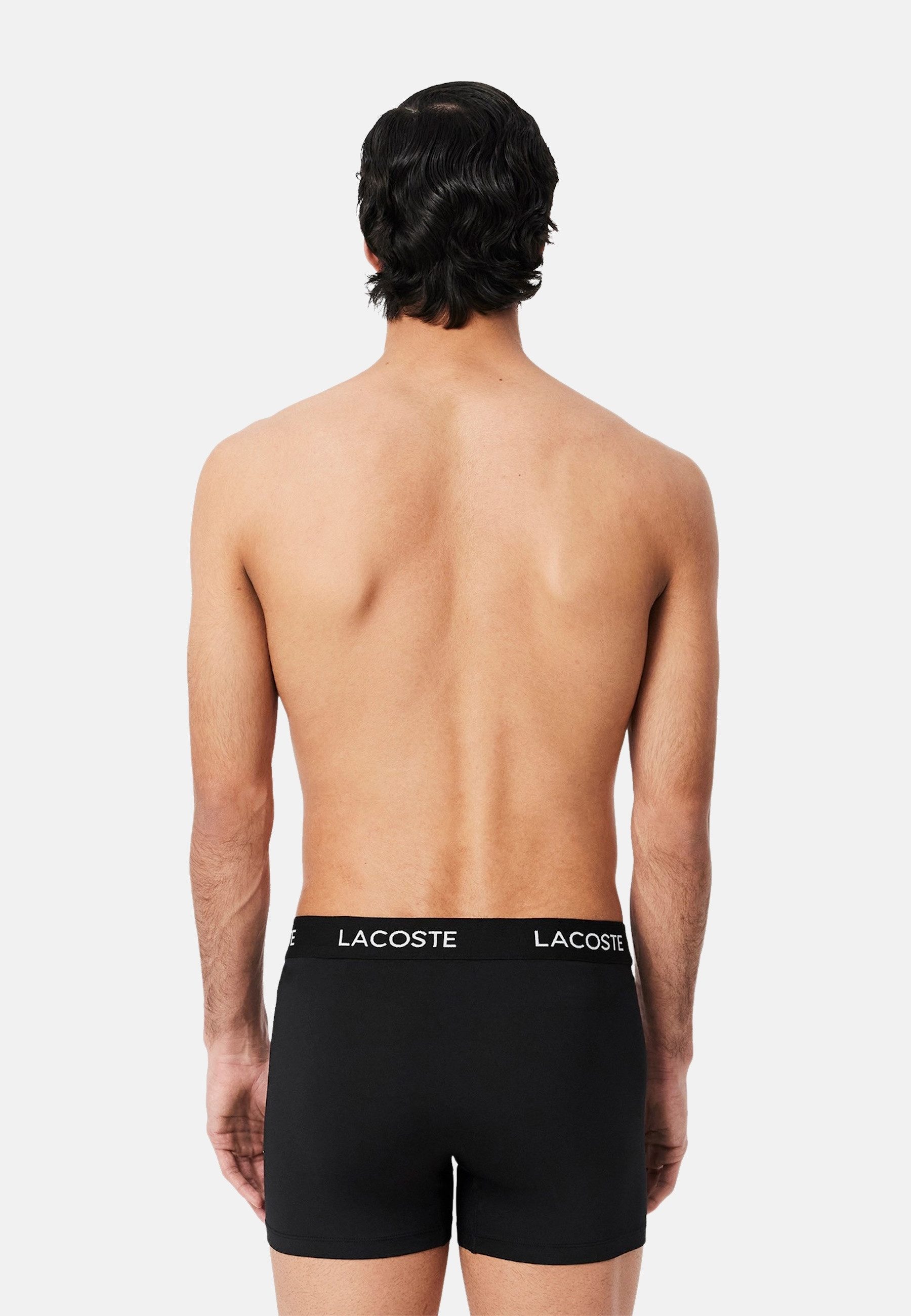 Lacoste Boxershorts Boxershorts Unterhosen 3-Pack (3-St)