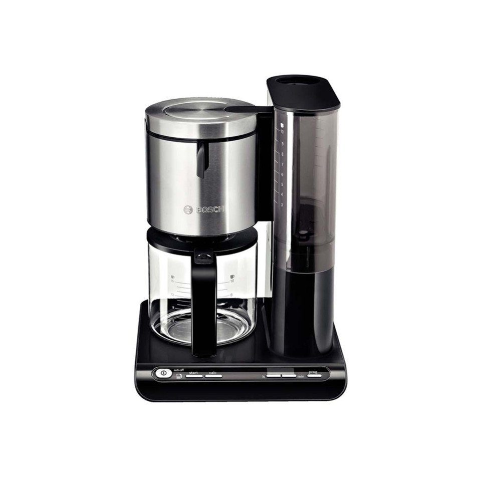 BOSCH Wasserhahn-Wasserfilter Bosch Styline TKA8633 Filterkaffeemaschine - Schwarz