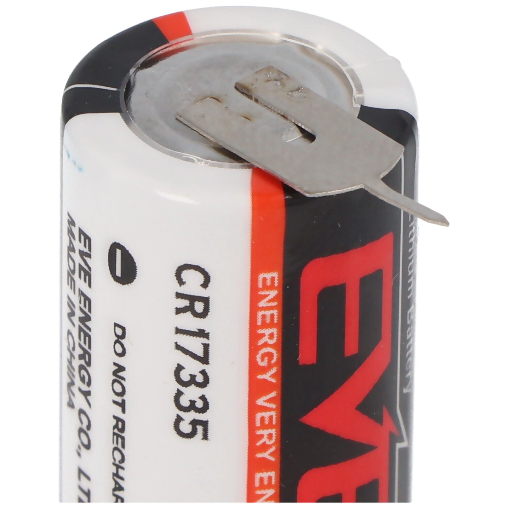 Abmessungen CR17335 1550mAh EVE Batterie Batterie Volt 3 mit EVE 33, Baugröße 2/3A