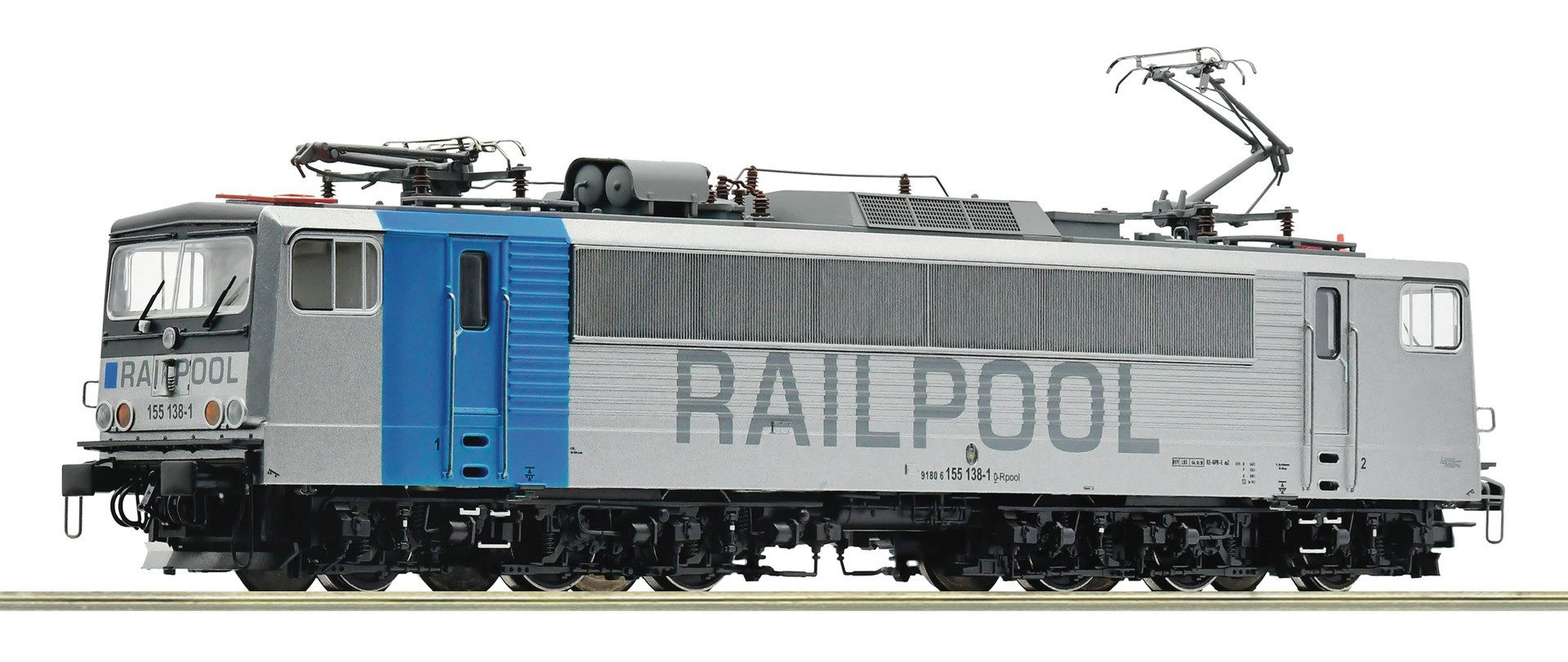 Roco Modelleisenbahn-Set Roco 70469 H0 E-Lok 155 138 Railpool Snd. Ep VI 2 Leiter