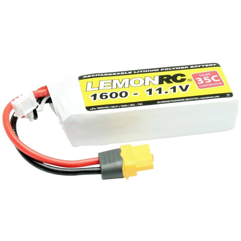 LemonRC LiPo Akku 1600 - 11.1V (35C 15714 Akku