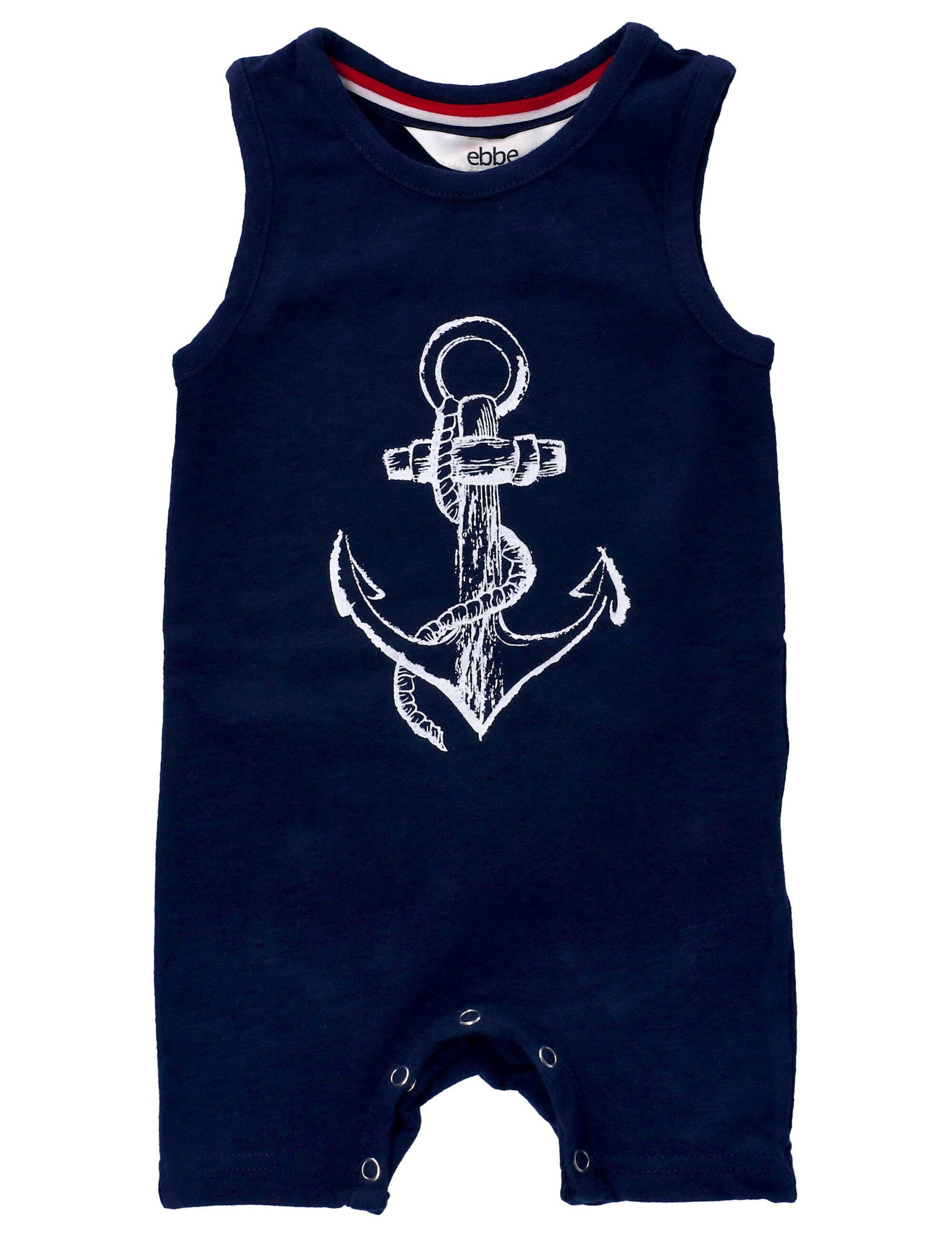 ebbe kids Strampler Strampler (1-tlg) Navy Anchor