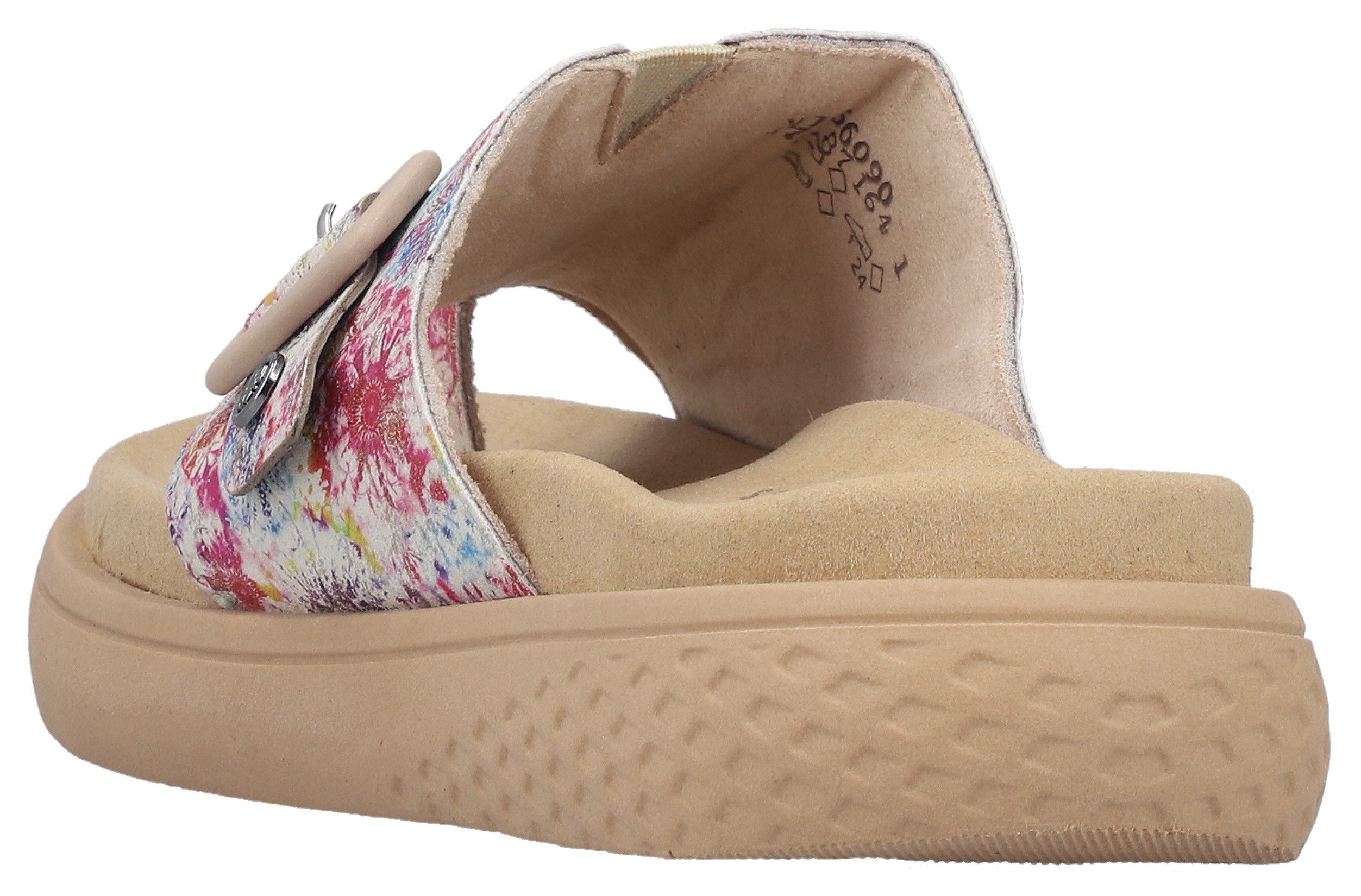 Rieker Zehentrenner Pantolette, Sommerschuh, Hausschuh zum Schlupfen