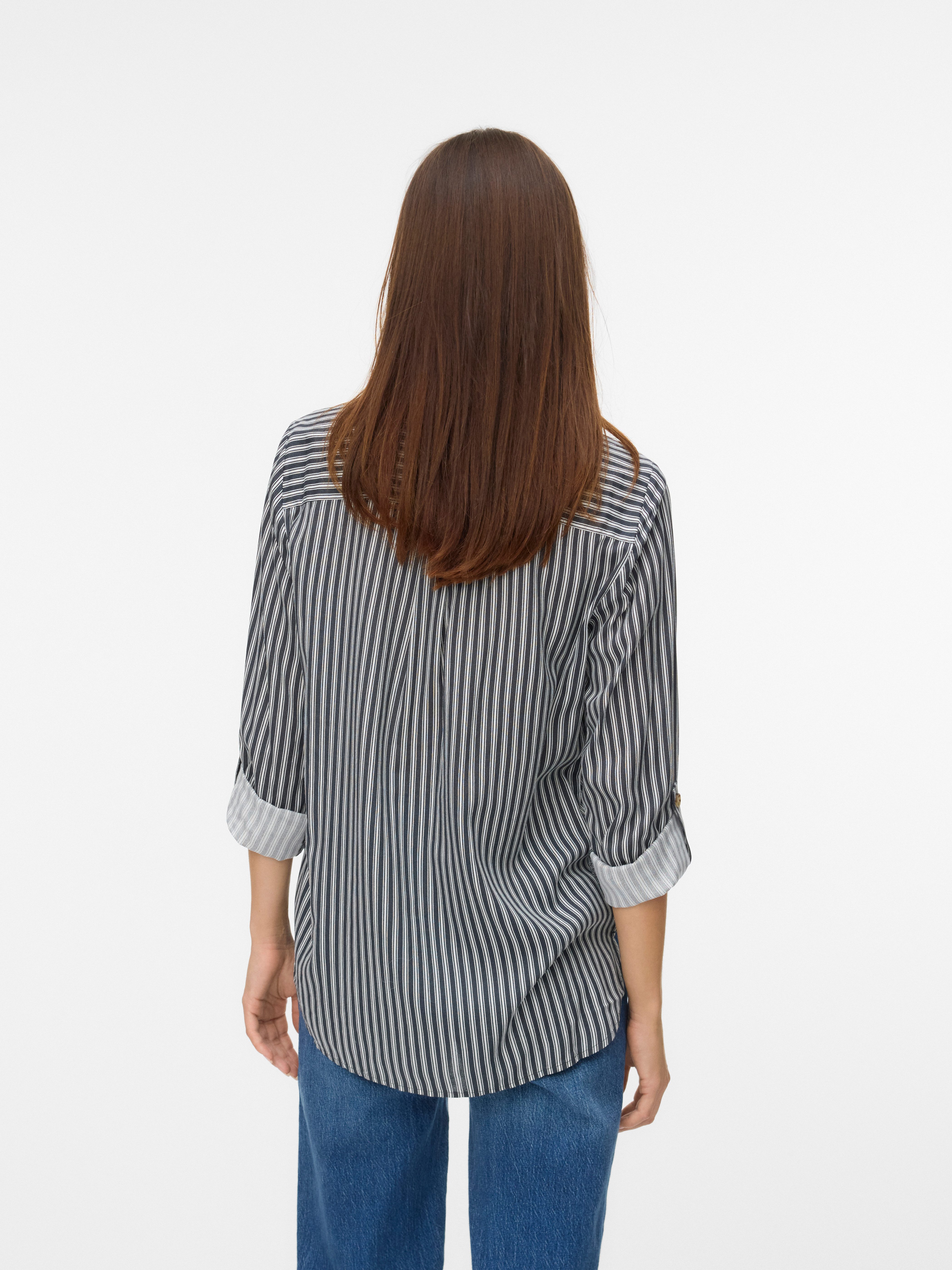 Vero Moda Hemdbluse VMBUMPY L/S SHIRT NEW WVN GA NOOS Viskose, regular fit günstig online kaufen