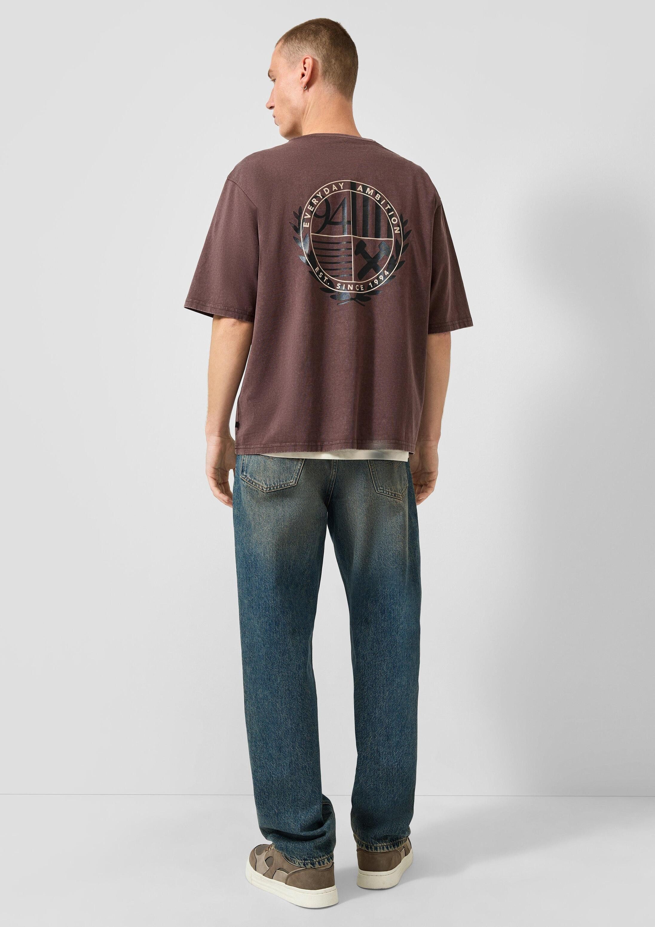 QS Kurzarmshirt T-Shirt T-Shirt