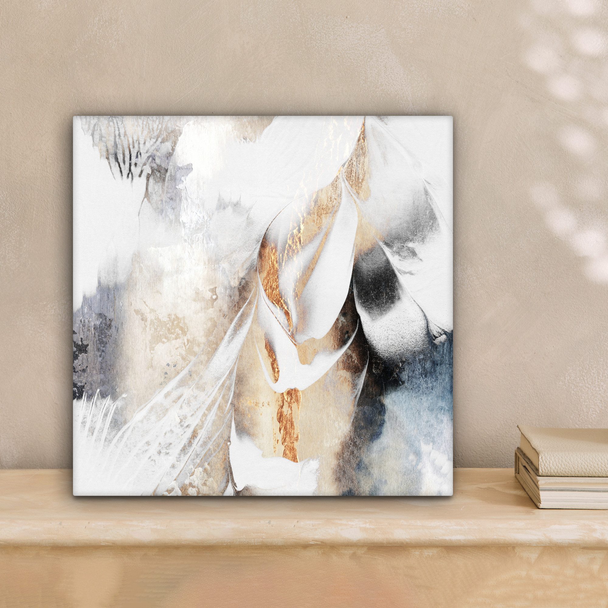 OneMillionCanvasses® Leinwandbild Abstrakt - Gold - Design - Luxe, Fotodruc günstig online kaufen