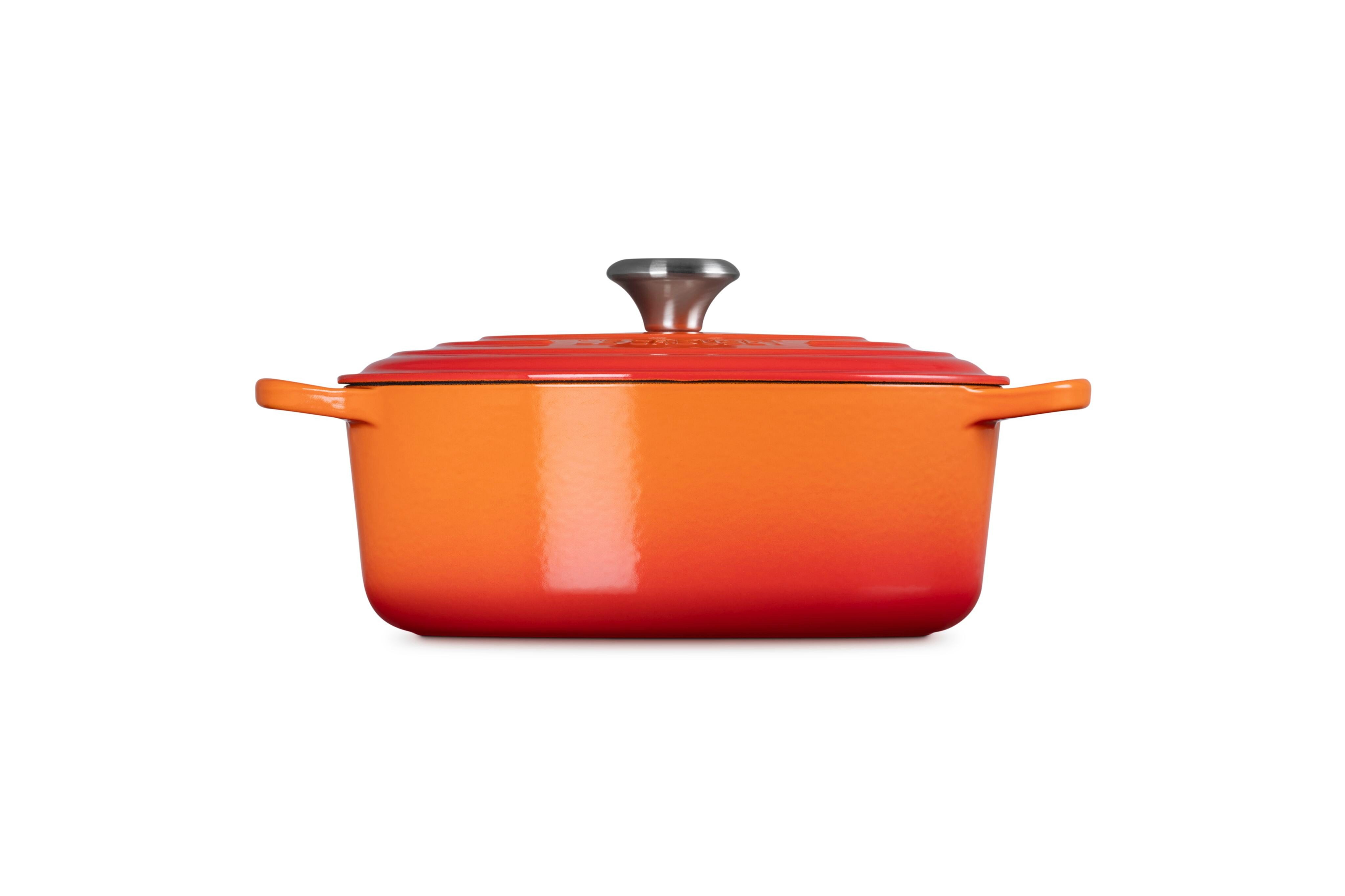 LE CREUSET Bräter Gusseisen-Bräter mit Deckel, Oval