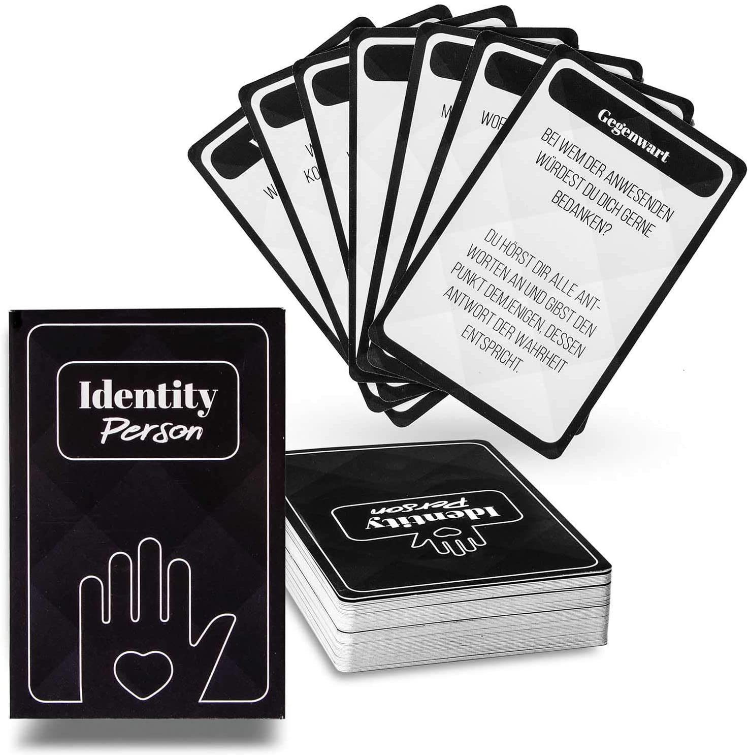 Goods+Gadgets Spiel Gesellschaftsspiel, Identity Kartenspiel, Personality & Quiz-Spiel Frage-Spiel