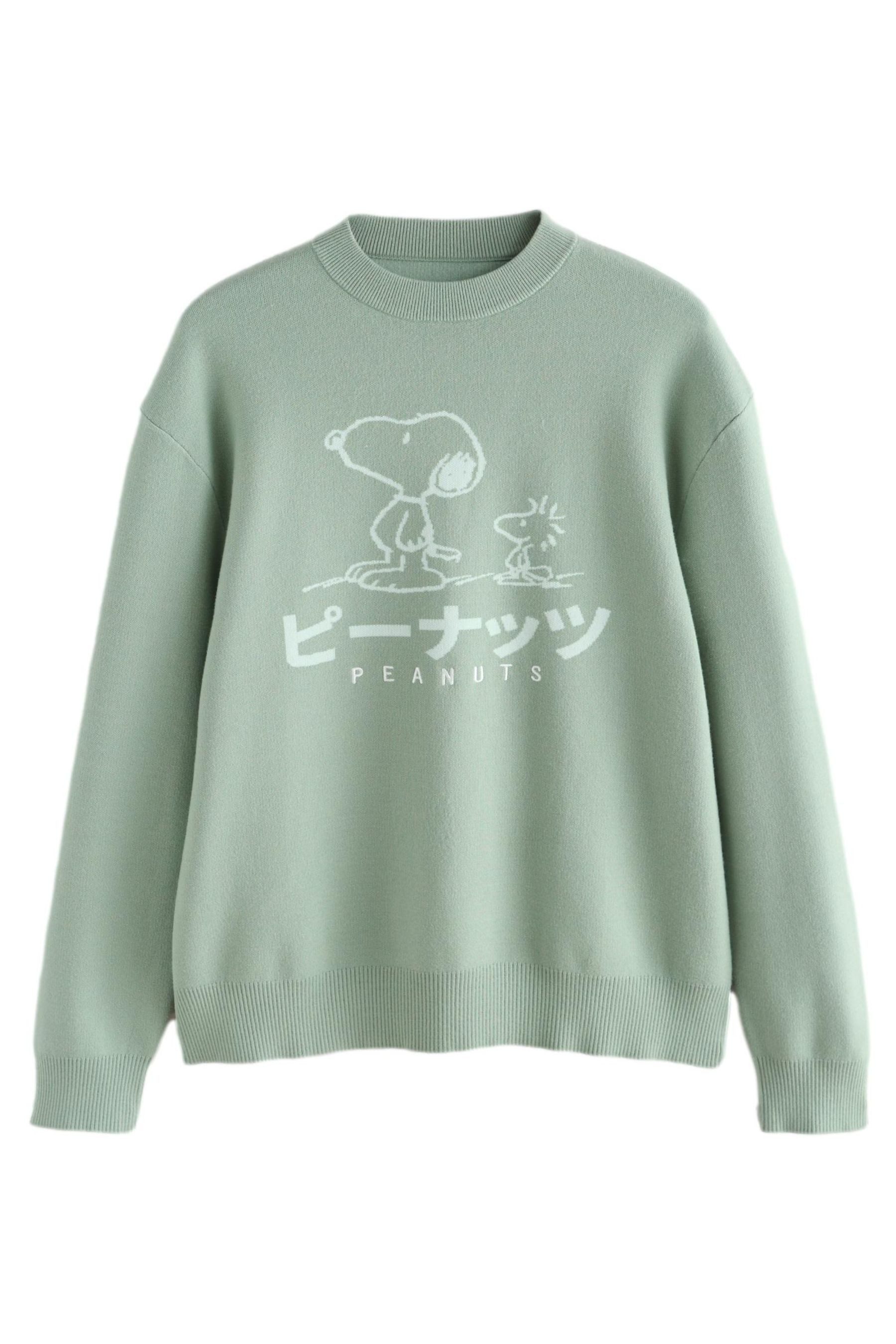 Next Rundhalspullover Relaxed Fit Rundhalspullover mit Snoopy-Print (1-tlg)