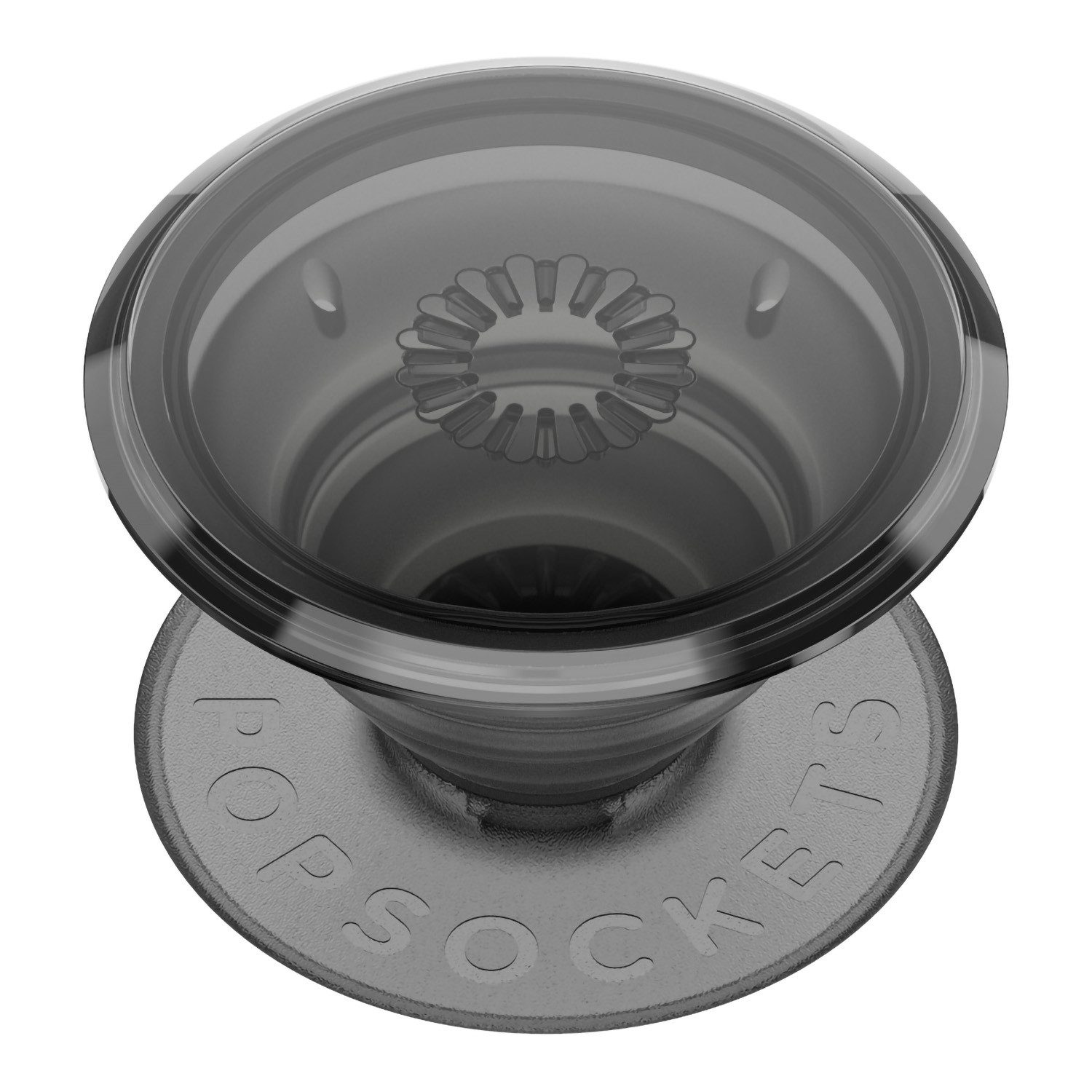 Popsockets Transluscent Black Clear PC