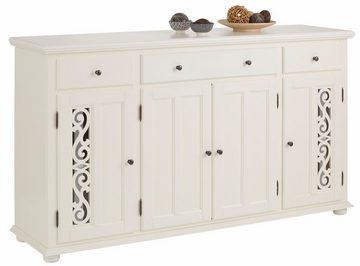 Home affaire Sideboard Arabeske, mit schönen dekorativen Fräsungen in den Türfronten, Breite 171 cm