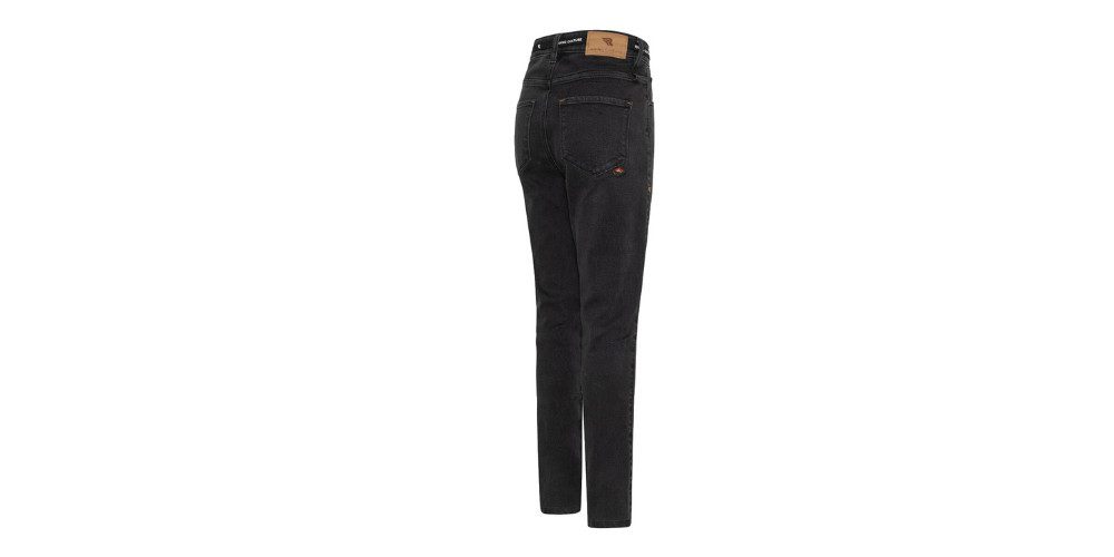 Riding Culture Motorradhose High Waist Damen Motorrad Jeans Knieprotektoren enthalten