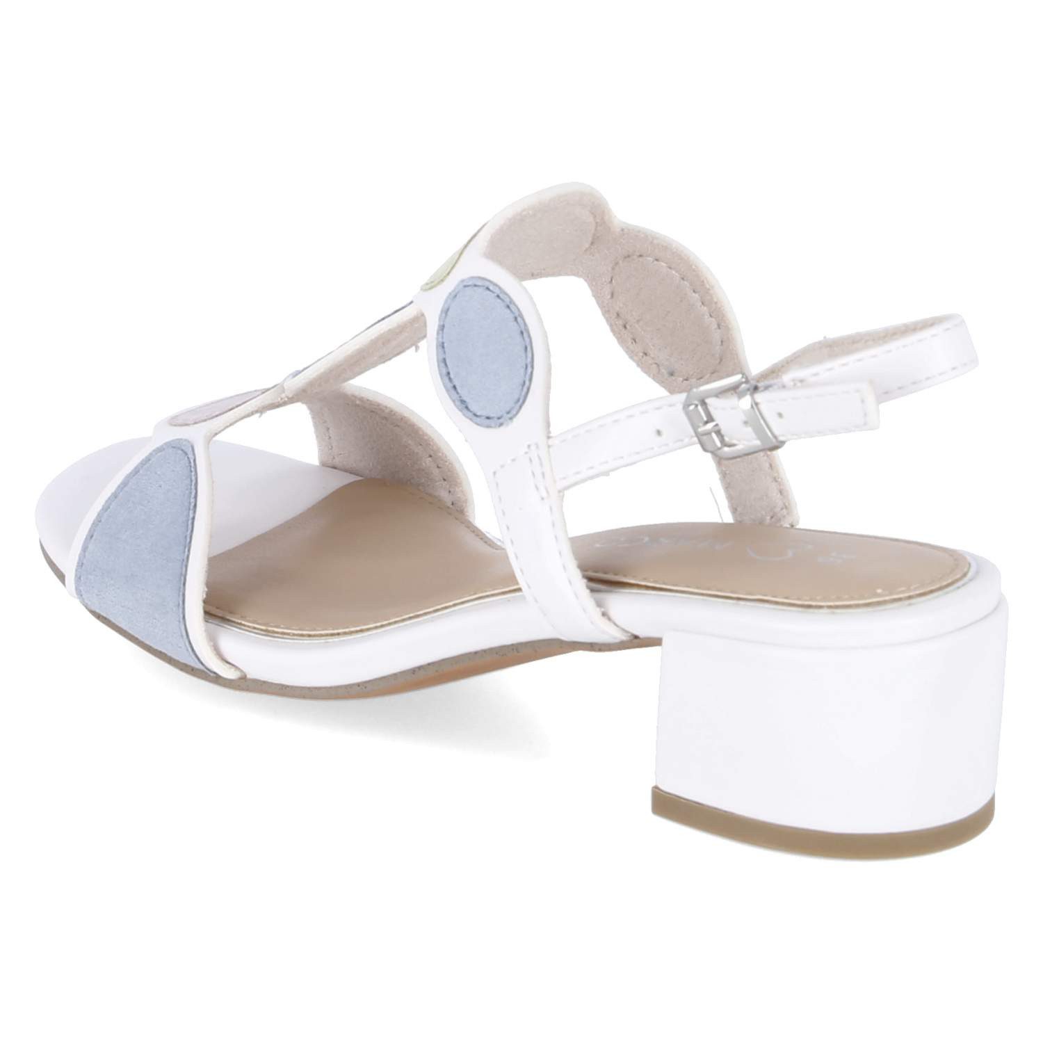 MARCO TOZZI Marco Tozzi 2-28231-44-189 Damen Textil & Synthetik white Sandalette