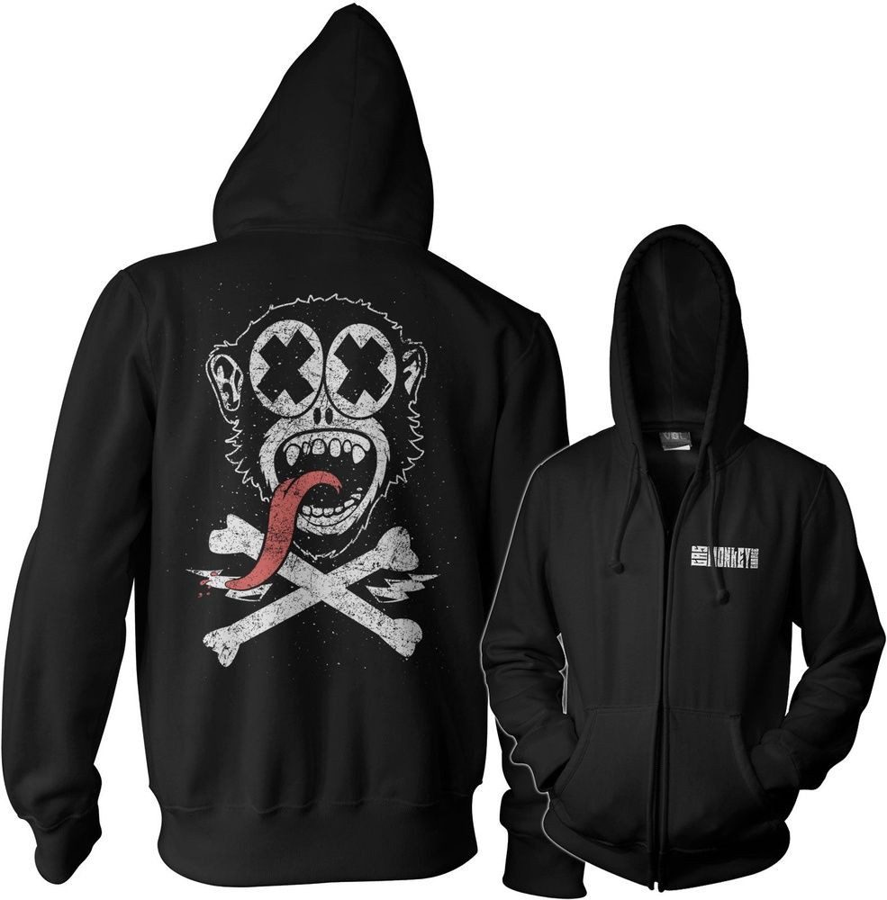 Gas Monkey Garage Hoodie GMG Knockout Zipped Hoodie
