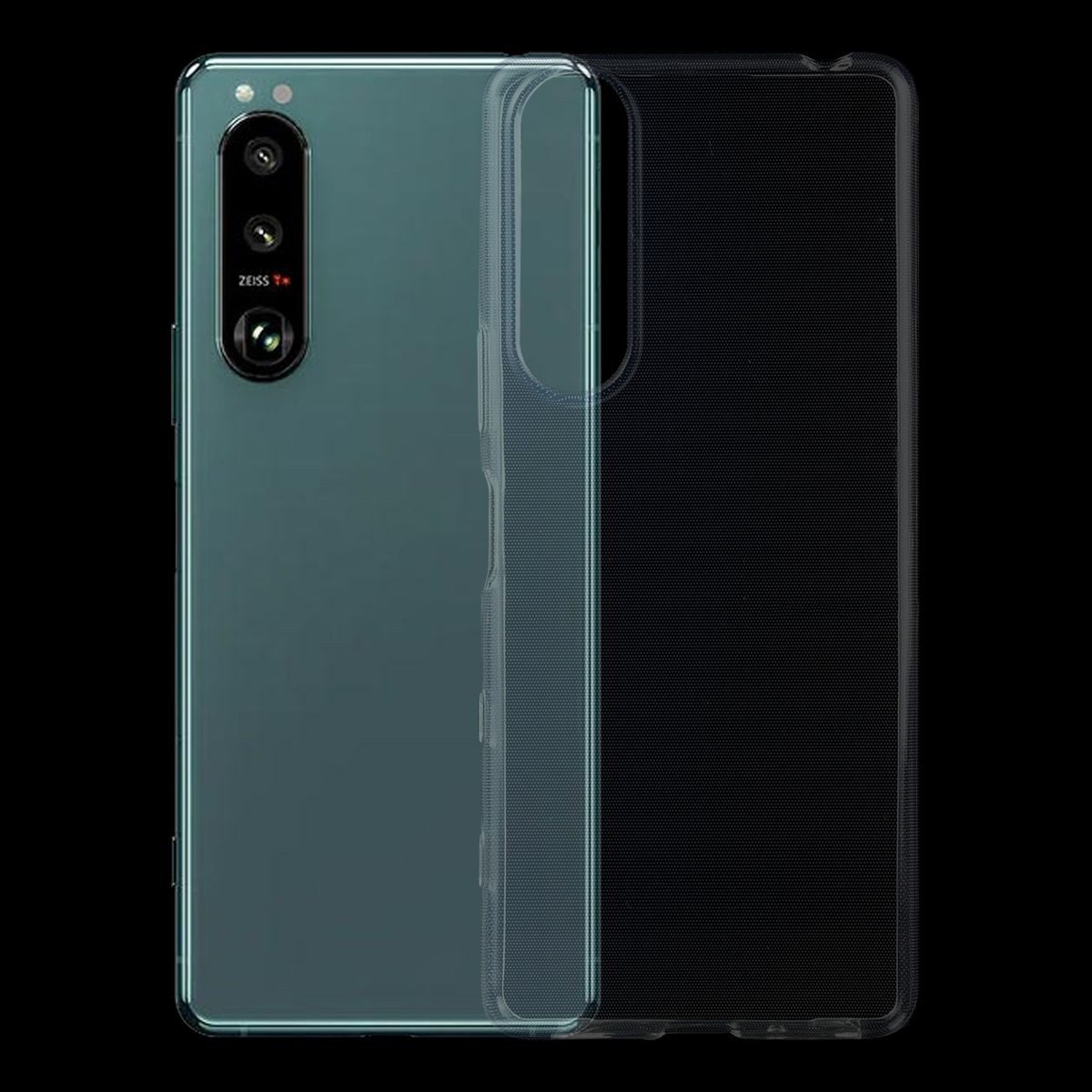 König Design Handyhülle Sony Xperia 5 III, Sony Xperia 5 III Handyhülle Backcover Transparent