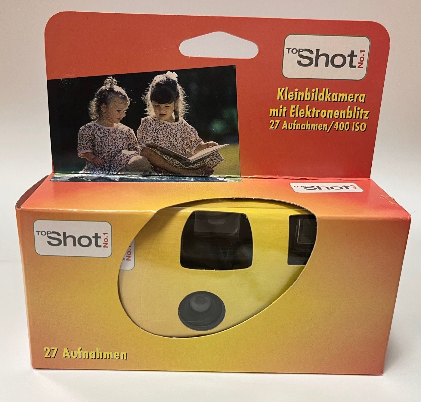 TopShot 1 x Einwegkamera Topshot rot Einwegkamera