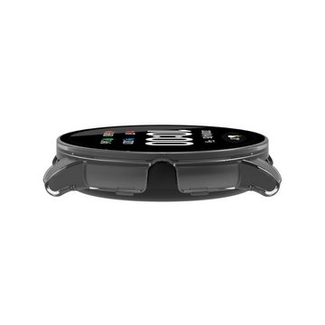 Wigento Smartwatch-Hülle Für Xiaomi Haylou Solar / LS05 360 Grad Schock Hülle + H9 Hart Glas Tasche Etuis Transparent