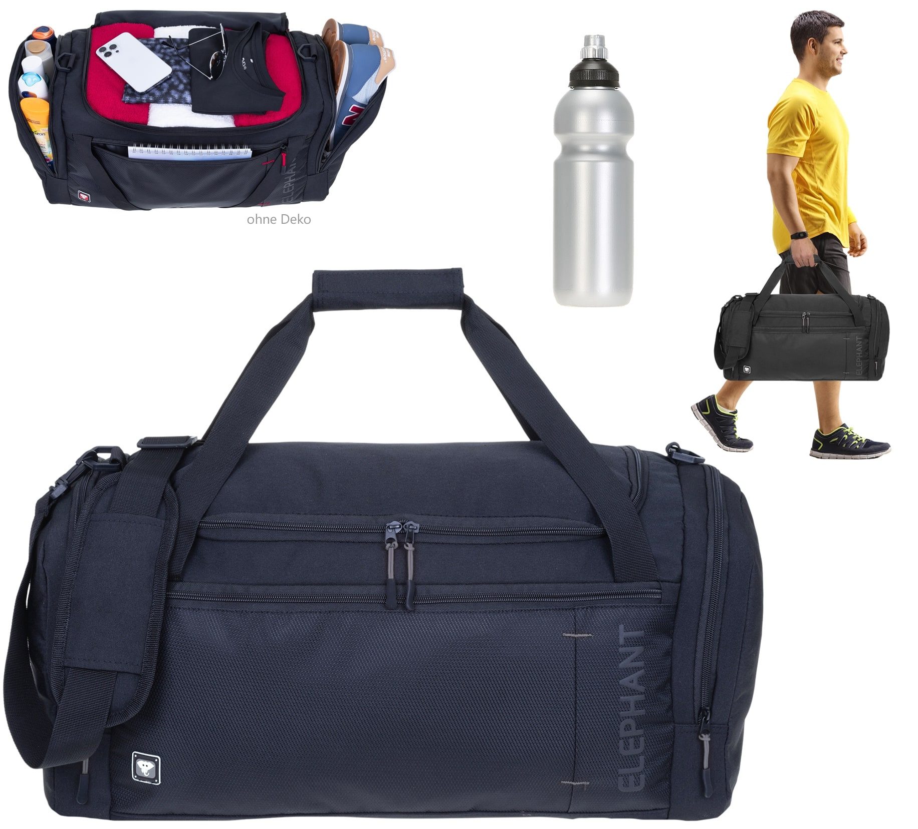 ELEPHANT Sporttasche groß Reisetasche Sport Tasche günstig online kaufen
