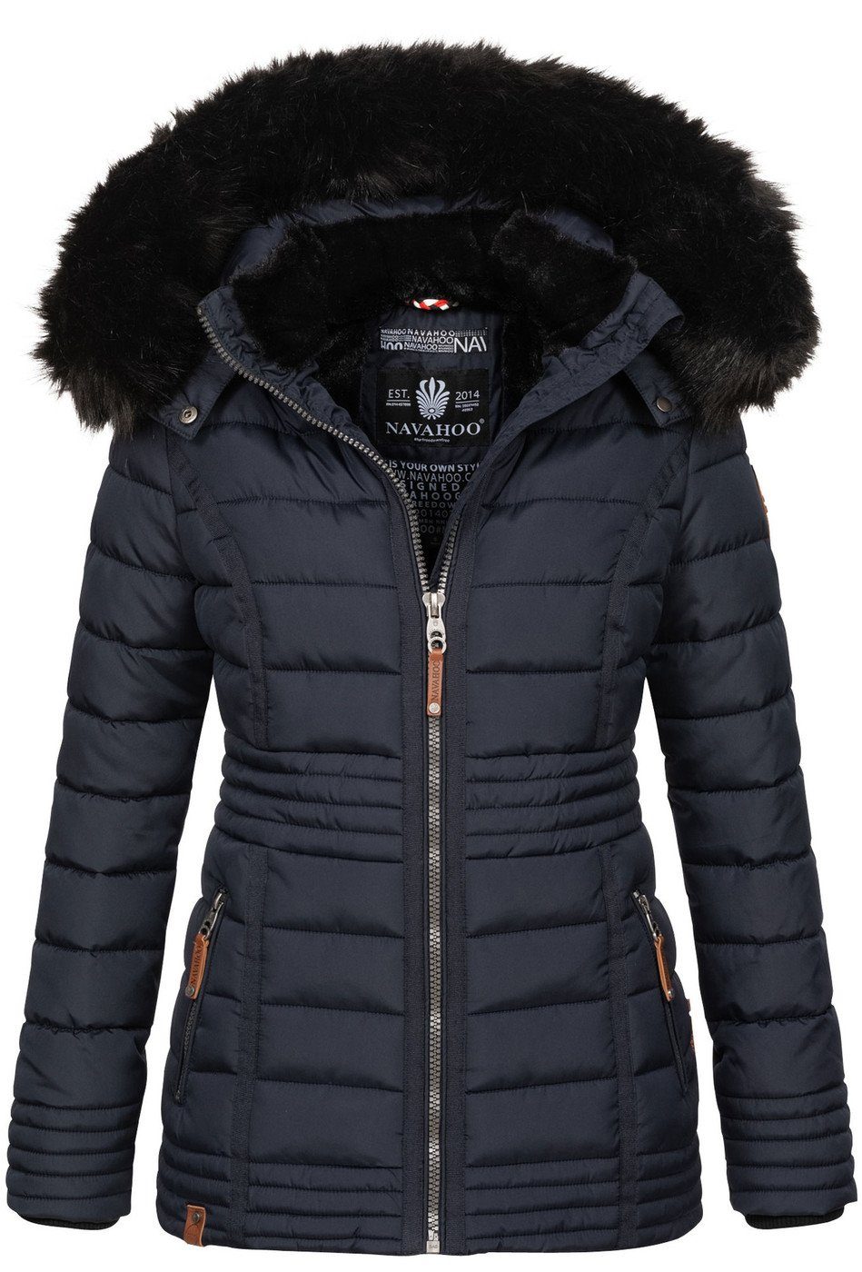 Navahoo Winterjacke Navahoo Umay Princess Damen Winter Steppjacke B900 mit günstig online kaufen