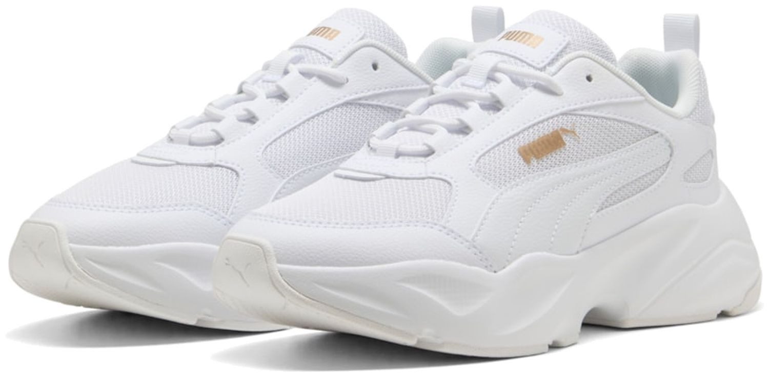 PUMA Puma Cassia 2.0 White-Gold-White Sneaker günstig online kaufen