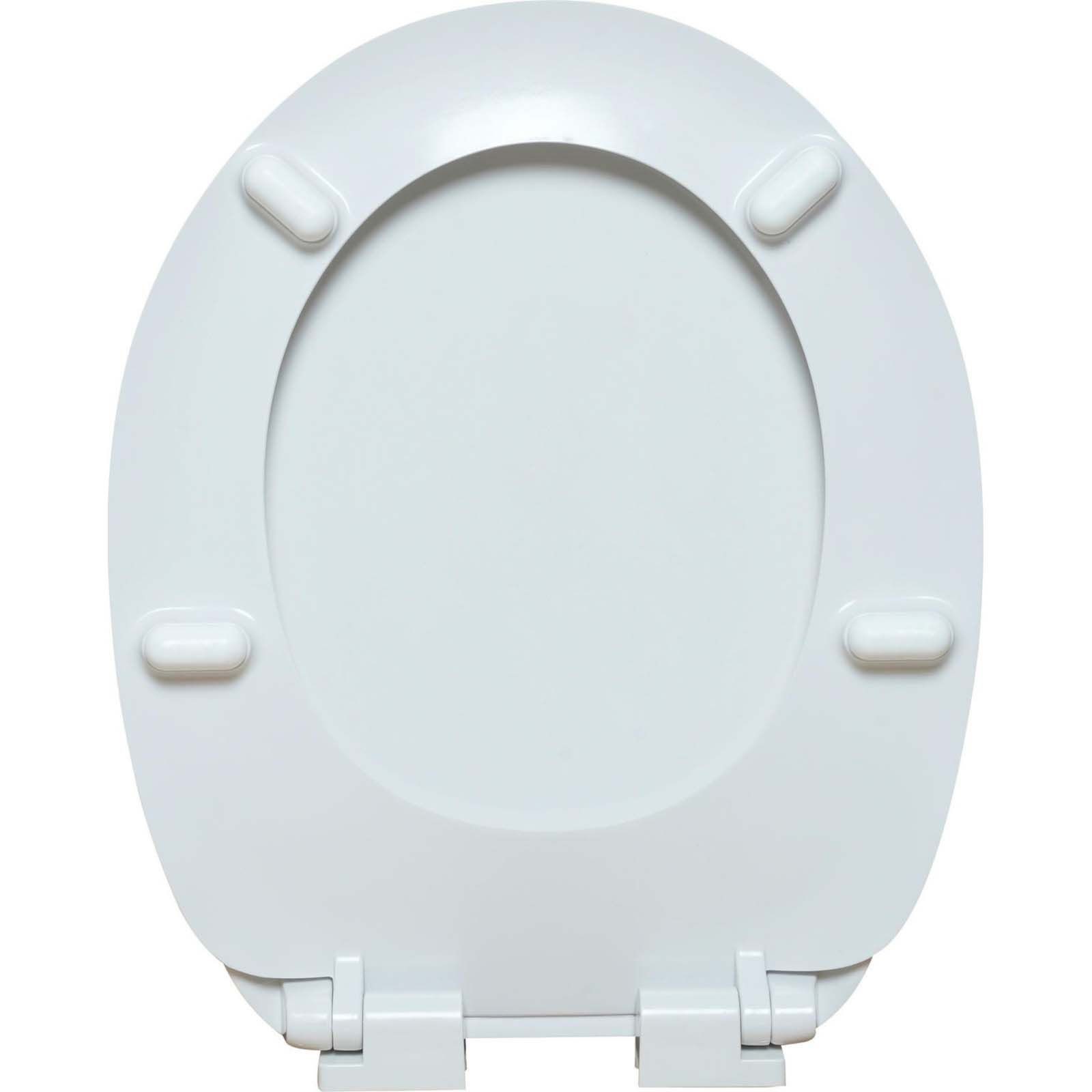 BURI WC-Sitz mit Absenkautomatik Toilettendeckel Klobrille Toilettensitz 3D Motiv – Bild 5 von 5