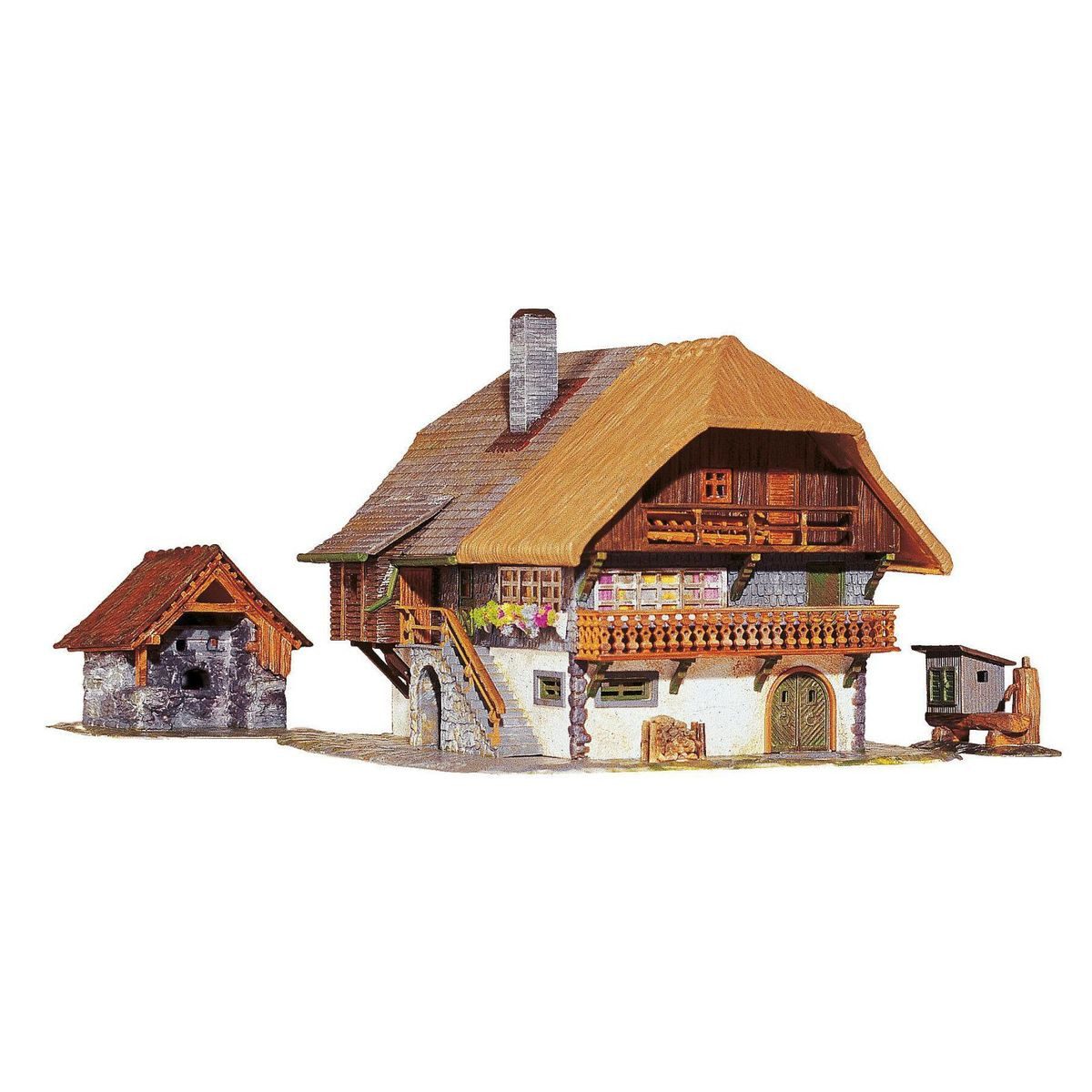 Faller Modellbausatz Faller 131324 Schwarzwälder Bauernhaus H0