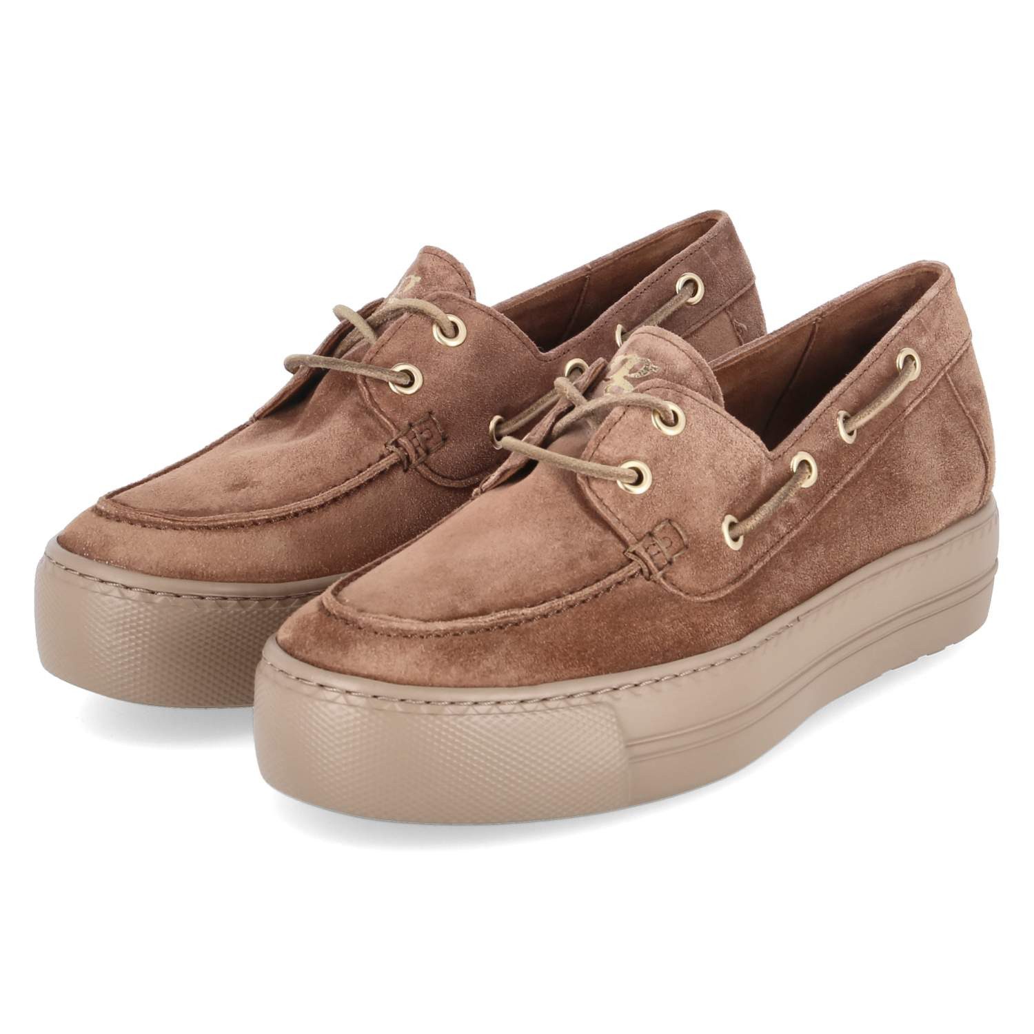 Paul Green 1197-072 Damen Rauleder brown Slipper