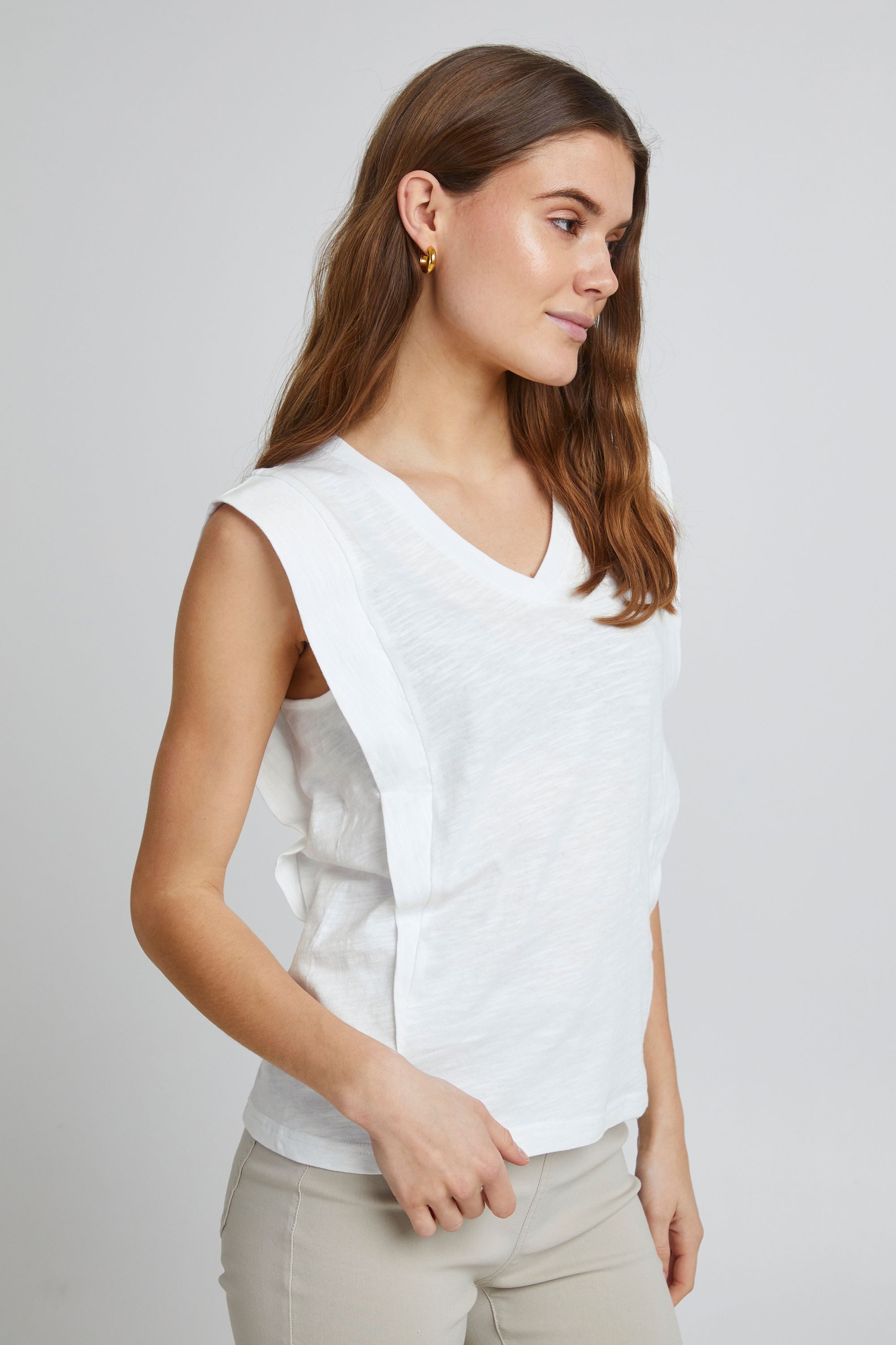 b.young Shirttop BYTELLA V NECK TSHIRT günstig online kaufen