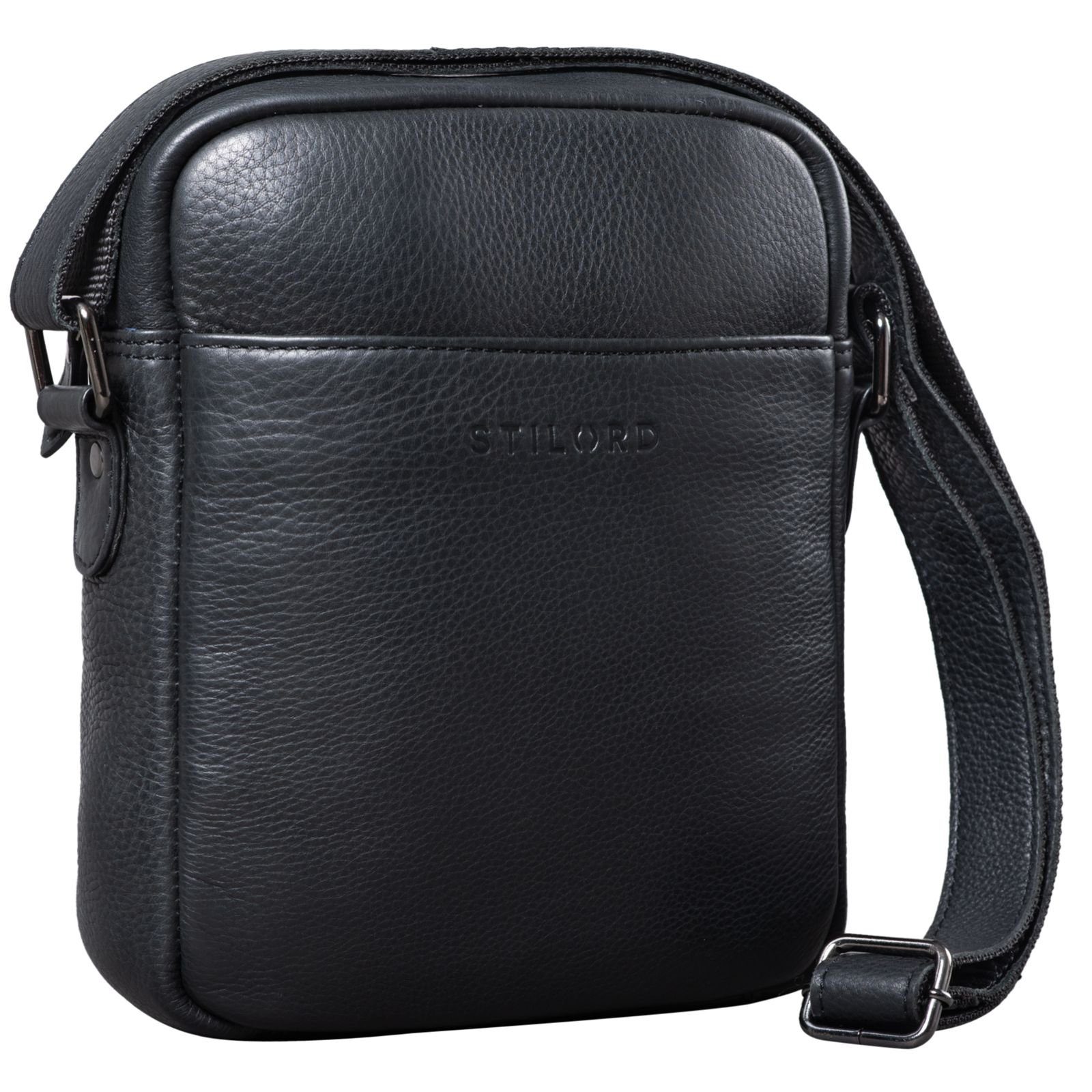 Schultertasche "Nils" Vintage Ledertasche Umhängetasche Klein