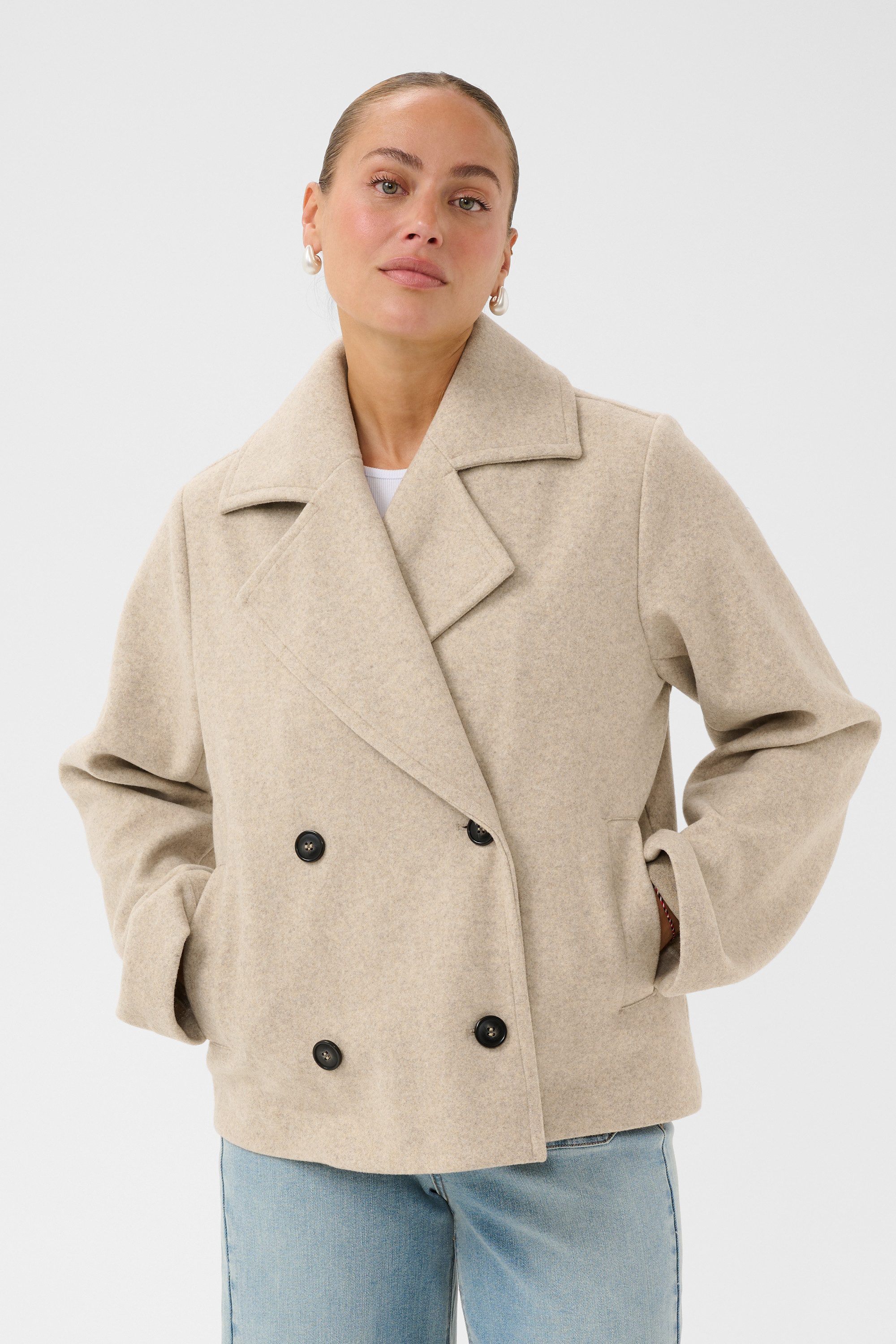 KAFFE Wintermantel Jacke KAsaturn
