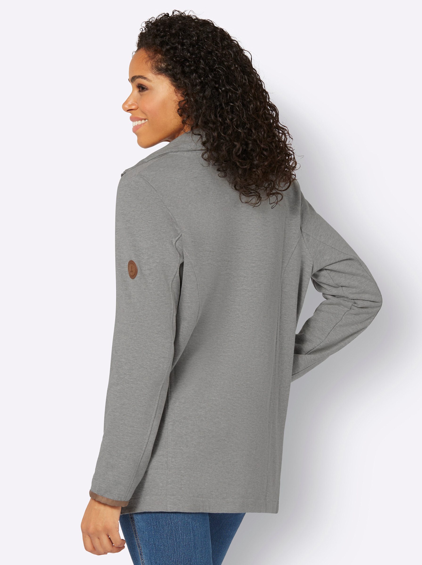 Casual Looks Shirtjacke "Sweatjacke", (1 tlg.) günstig online kaufen