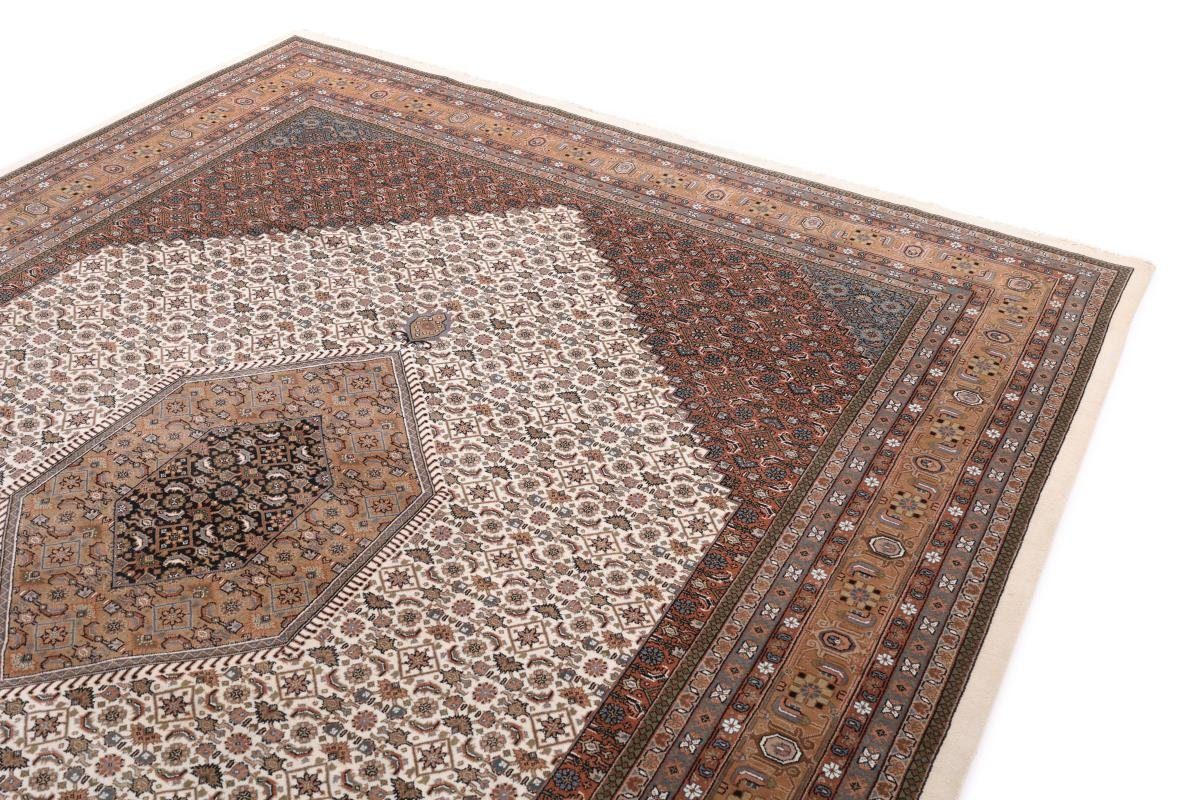 Bidjar Herati Orientteppich Indo Trading, mm Höhe: 15 Nain Handgeknüpfter Orientteppich, rechteckig, 308x393