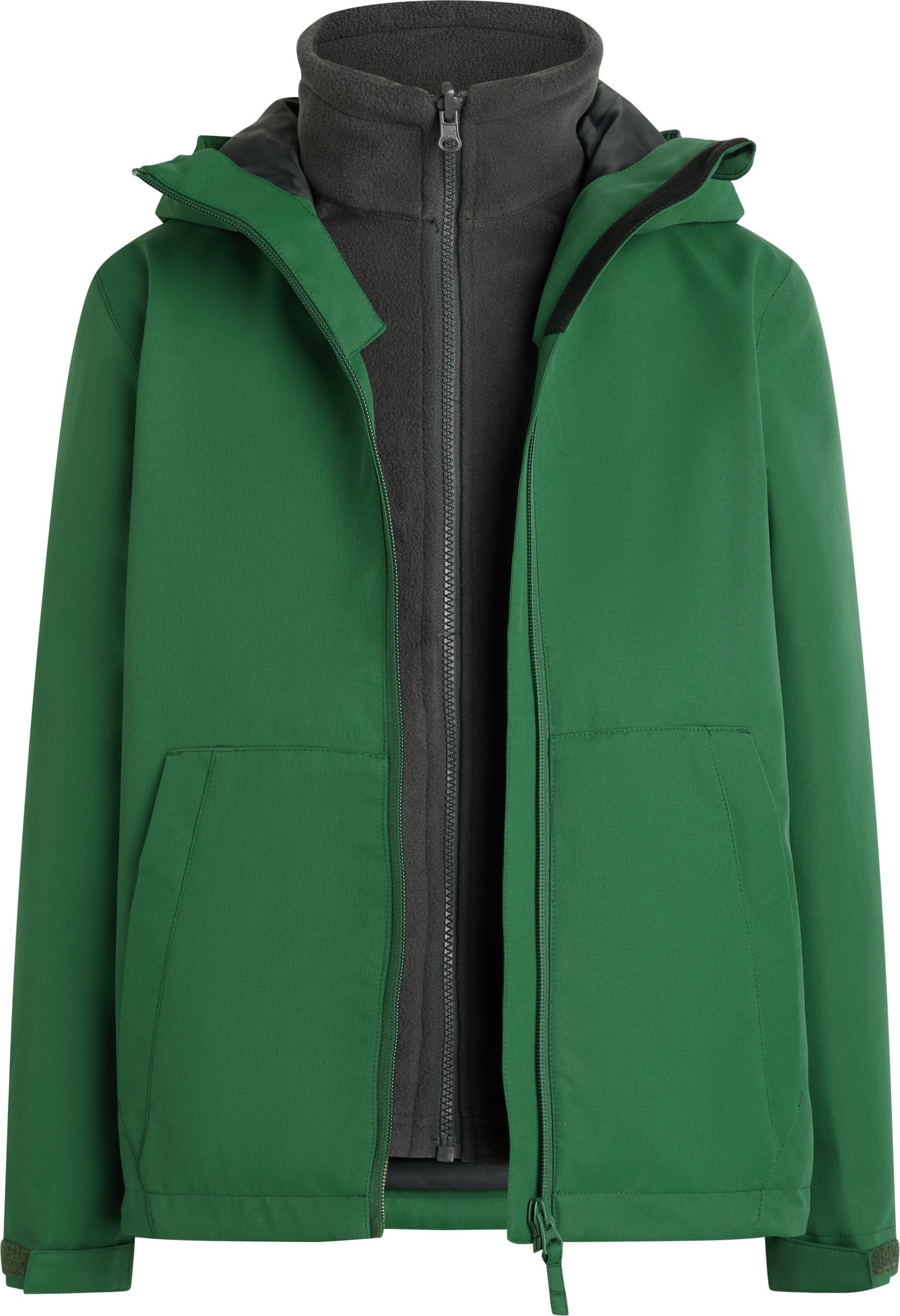 McKINLEY Funktionsjacke Ju.-Funktions-Jacke Justin 3:1 III B GREEN DARK/ANTHRACIT