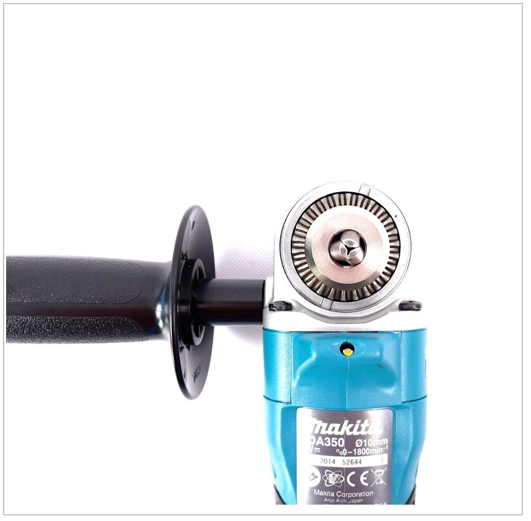 Makita Winkelbohrmaschine DDA 350 Z Akku Winkelbohrmaschine 18V Solo - ohne Akku und Ladegrät