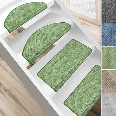 Stufenmatte »Baleno, Erhältlich in vielen Farben & Größen, Treppenschutz«, casa pura, Halbrund, Höhe 5 mm