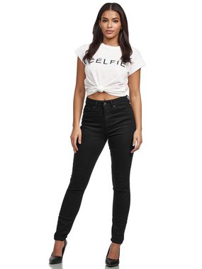 Tazzio High-waist-Jeans »F107« Damen Skinny Fit Jeanshose