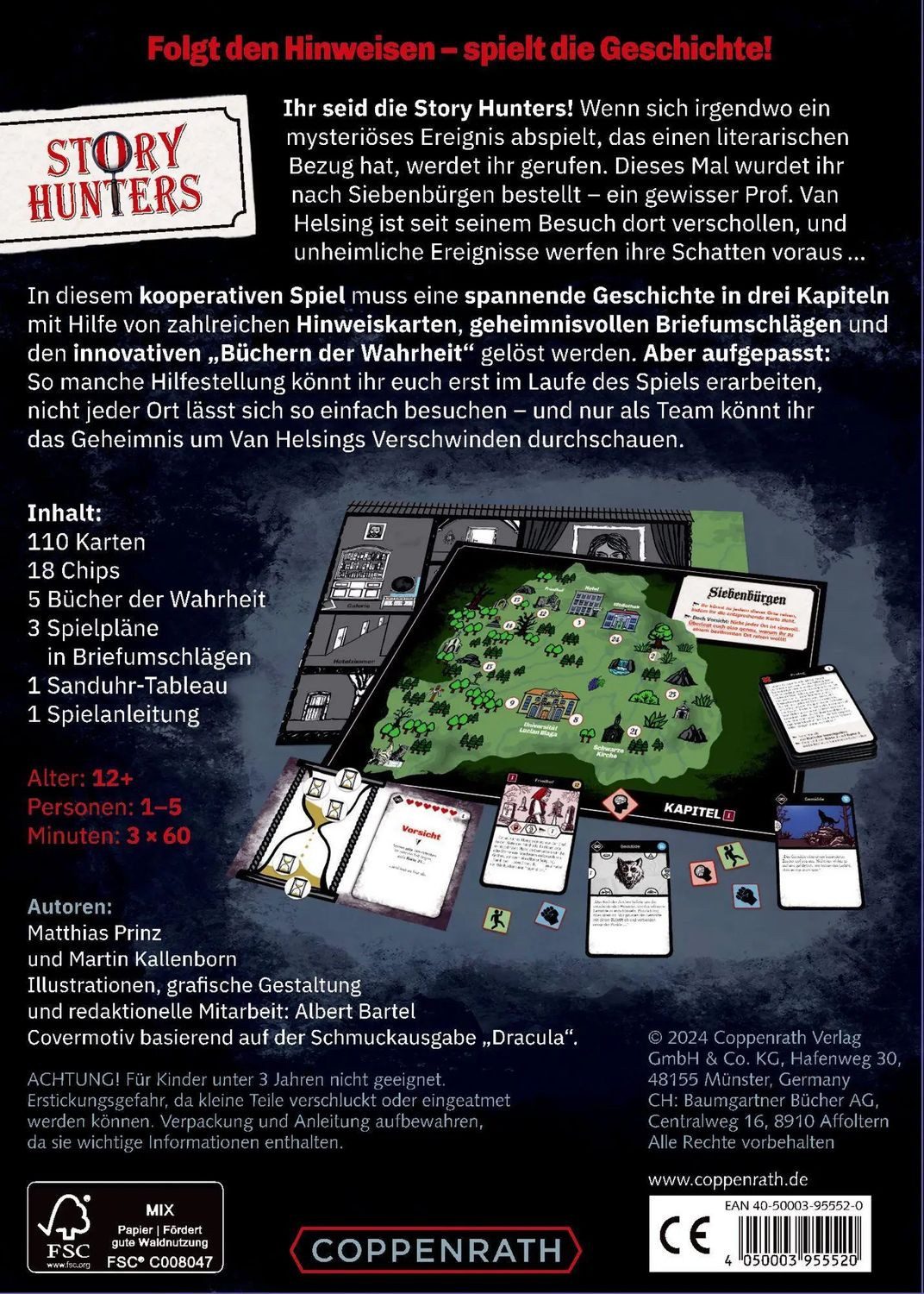 Coppenrath Spiel Draculas Vermächtnis