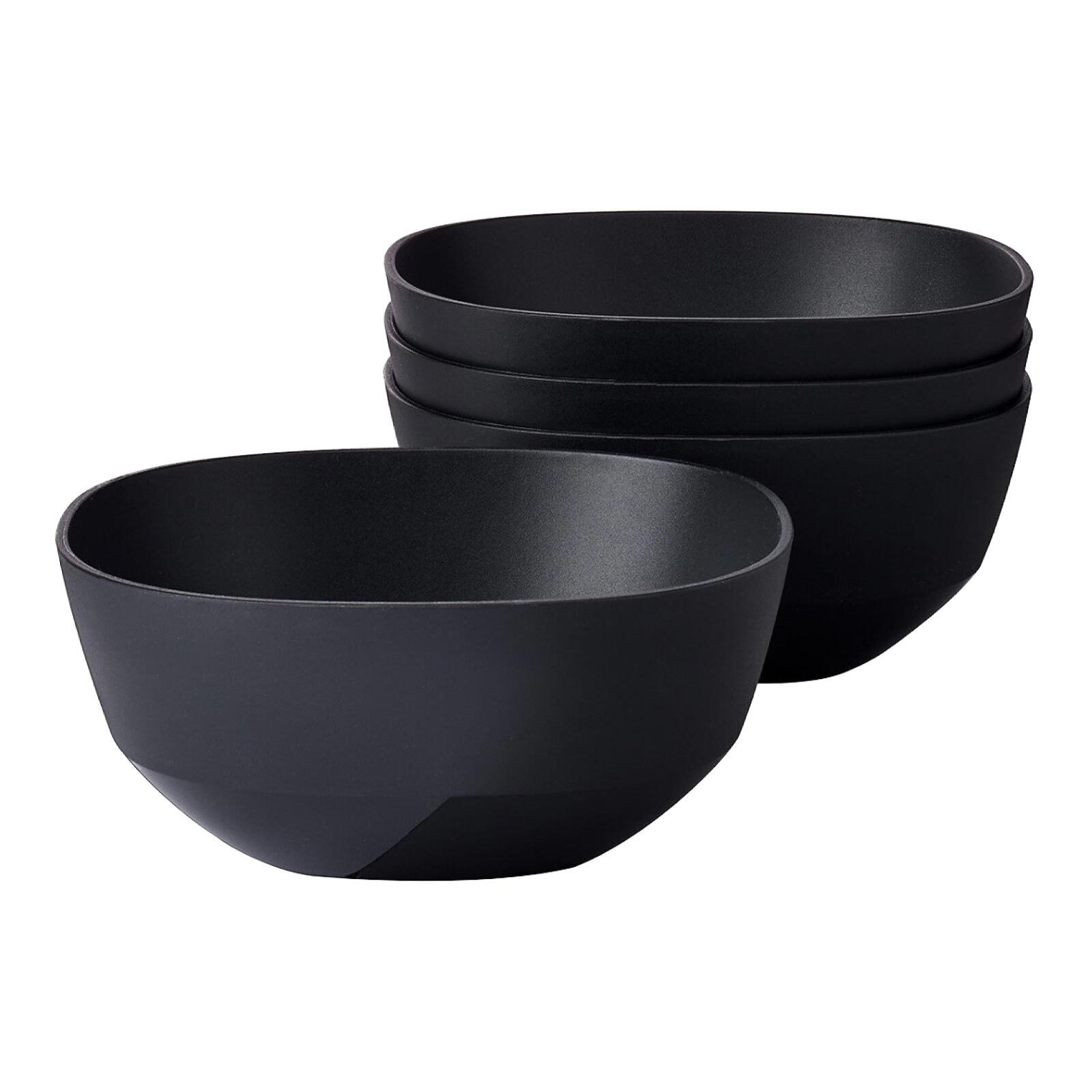 Mepal Schale Silueta Чаши 750 ml 4er Set, Kunststoff, (4x Schale, 4-tlg)