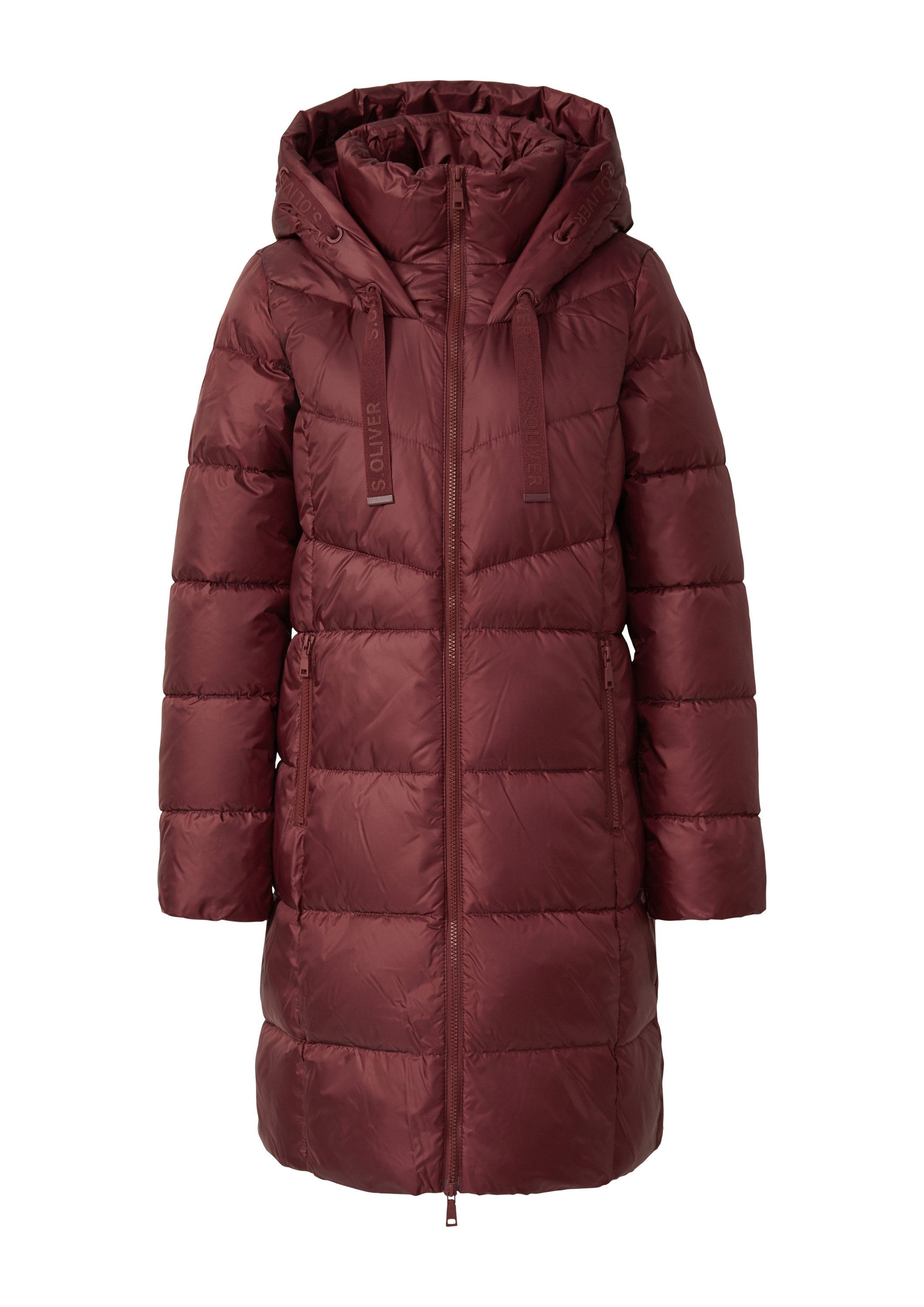 s.Oliver Wintermantel Outdoor-Mantel Steppmantel mit Stehkragen und Kapuze günstig online kaufen