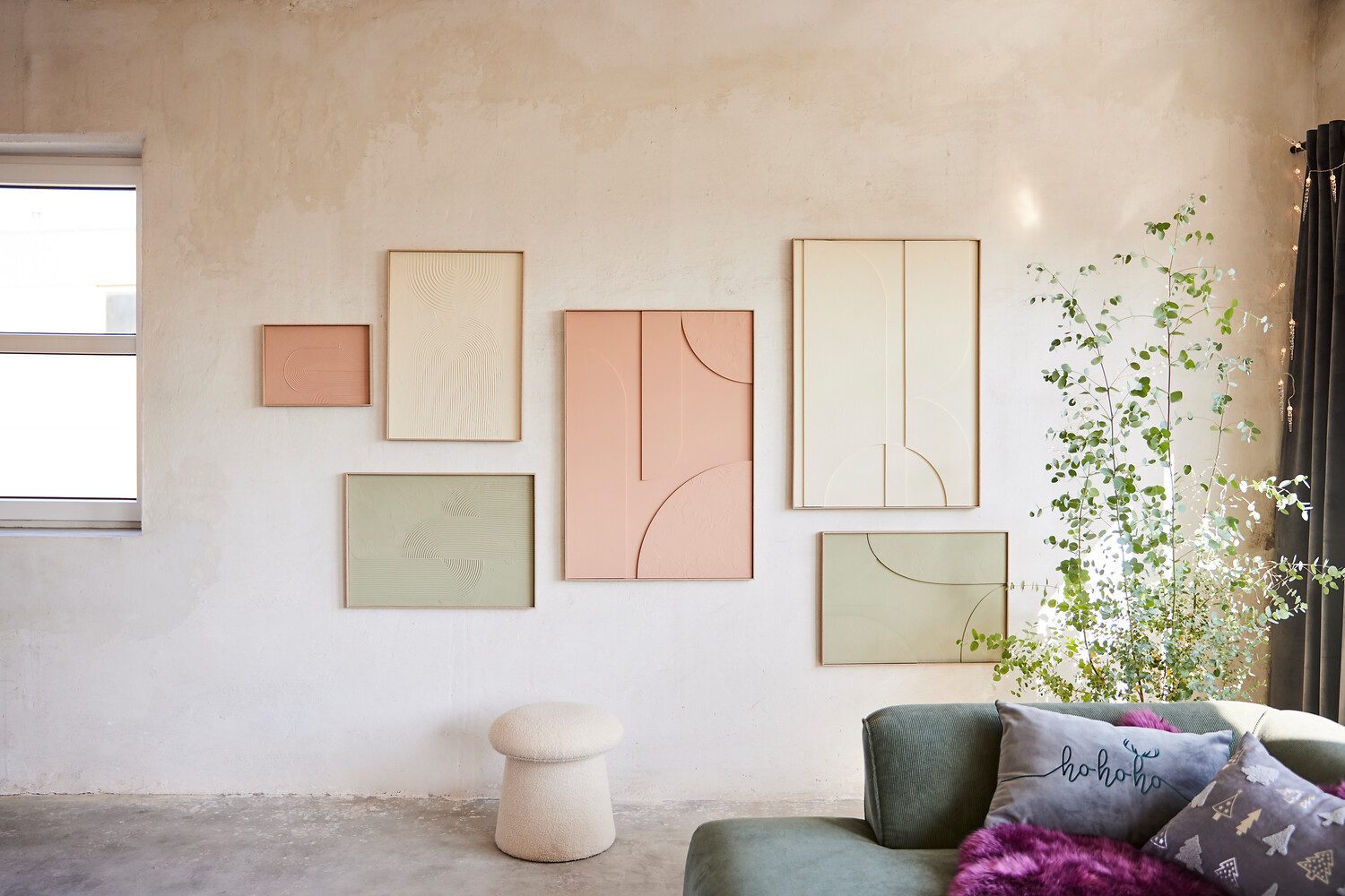 Reinders! Wandbild Saturn - terra/nude