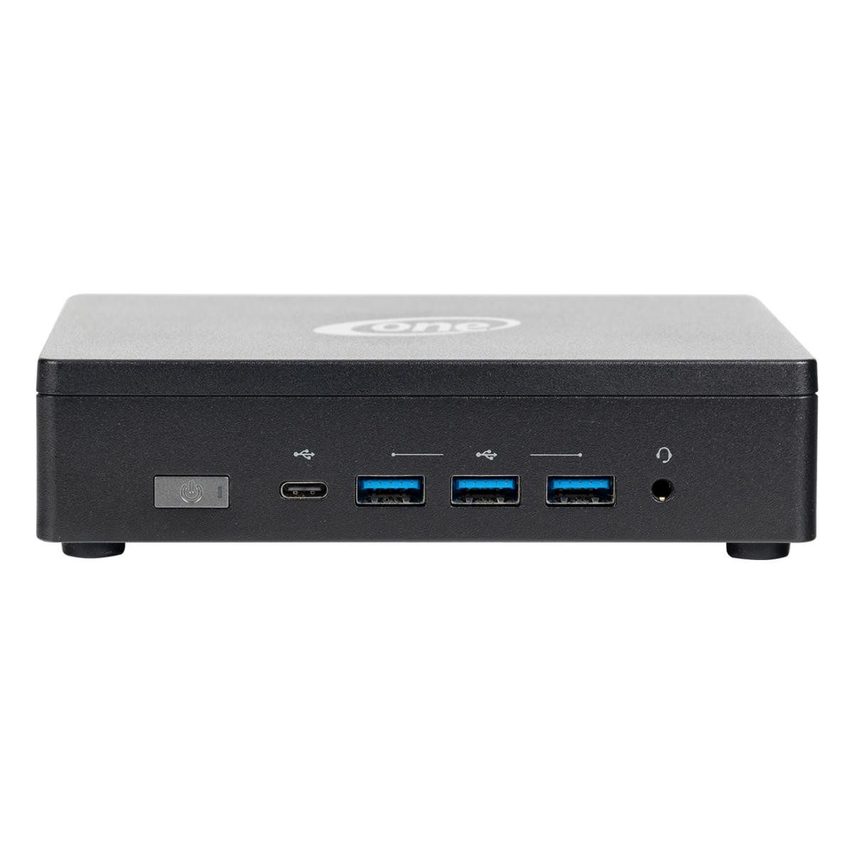 ONE Micro PC IO256 Mini-PC (Intel Core 3 100U, UHD Graphics, 16 GB RAM, 512 GB SSD, Luftkühlung)