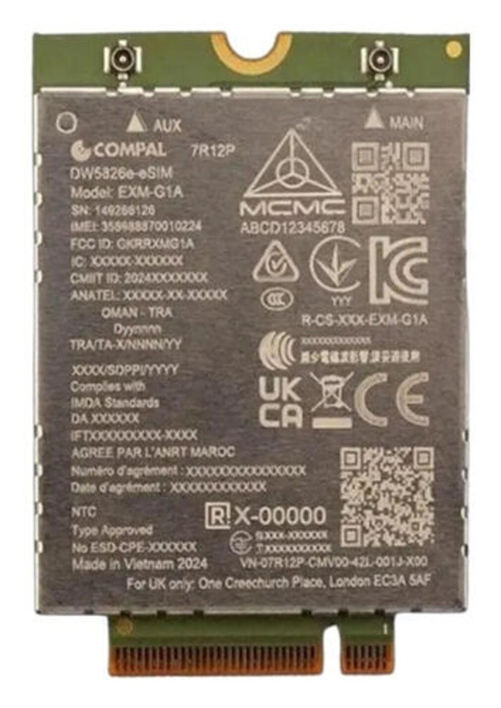 Dell DELL-9WCV5 Computer-Kabel