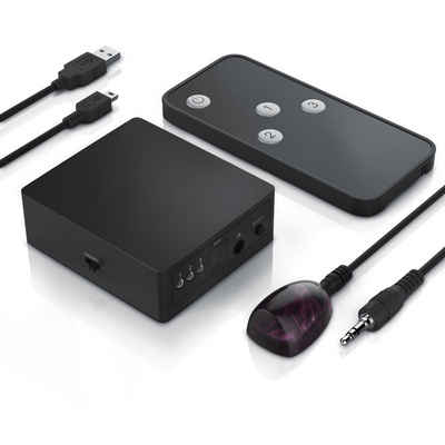 CSL Audio-Adapter zu Eingang: 3x Toslink, Ausgang: 1x Toslink, Toslink 3x1 Switch SPDIF TOSLINK Audio Umschalter mit Fernbedienung