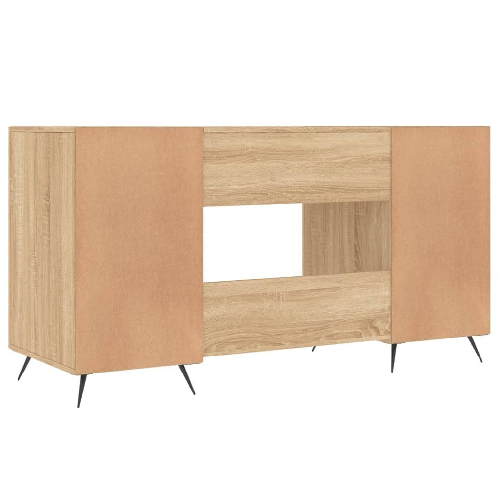 cm Schreibtisch 140x50x75 Holzwerkstoff Sonoma-Eiche furnicato