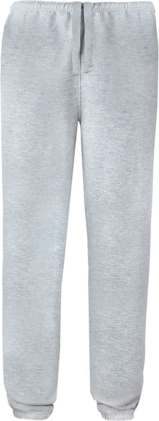 NatureMark Jogginghose Jogginghose / Jogging Pants (1-tlg) Herren Sporthose mit Seitentaschen und elastischem Bund Hell grau