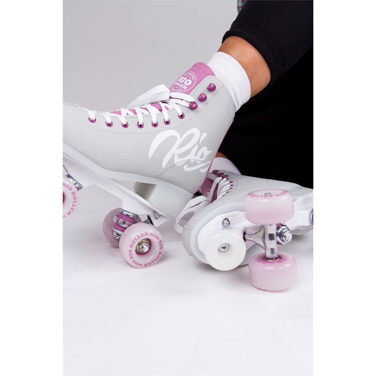 Rio Roller Rollschuhe RIO ROLLER SCRIPT Rollschuh grey/purple