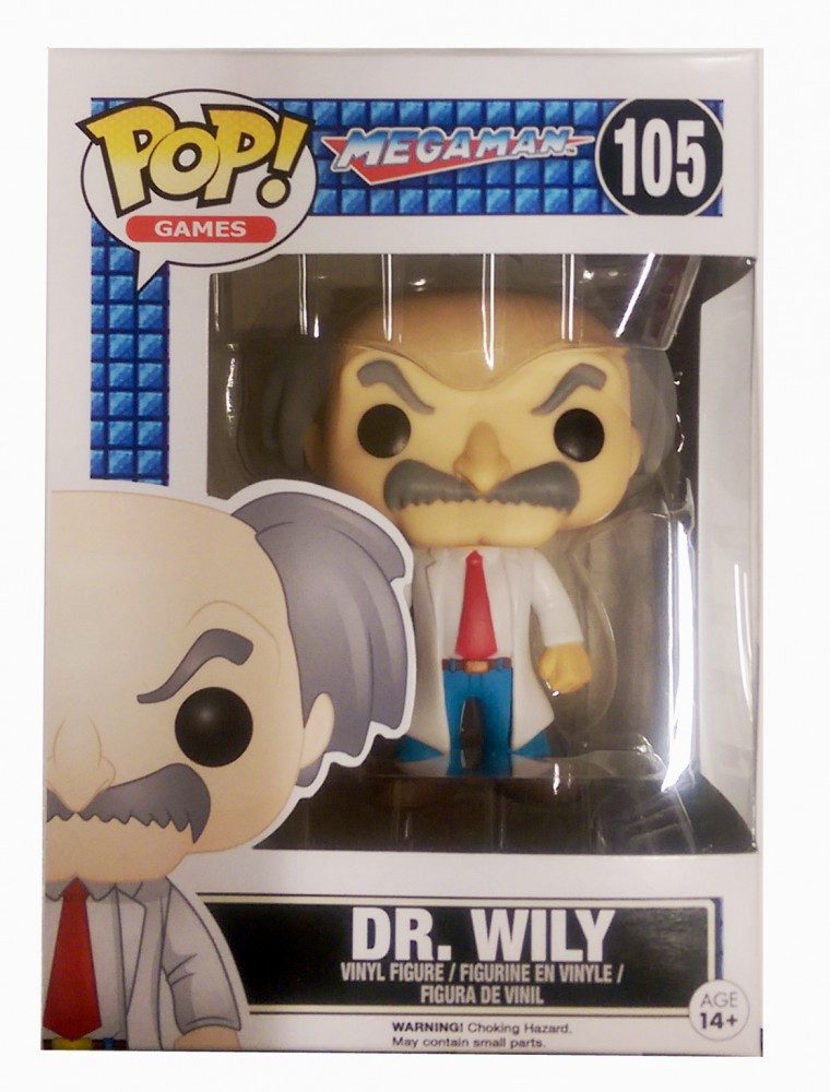 Funko Merchandise-Figur Games Megaman - Dr. Wily Mega Man Vinyl 10cm #10349