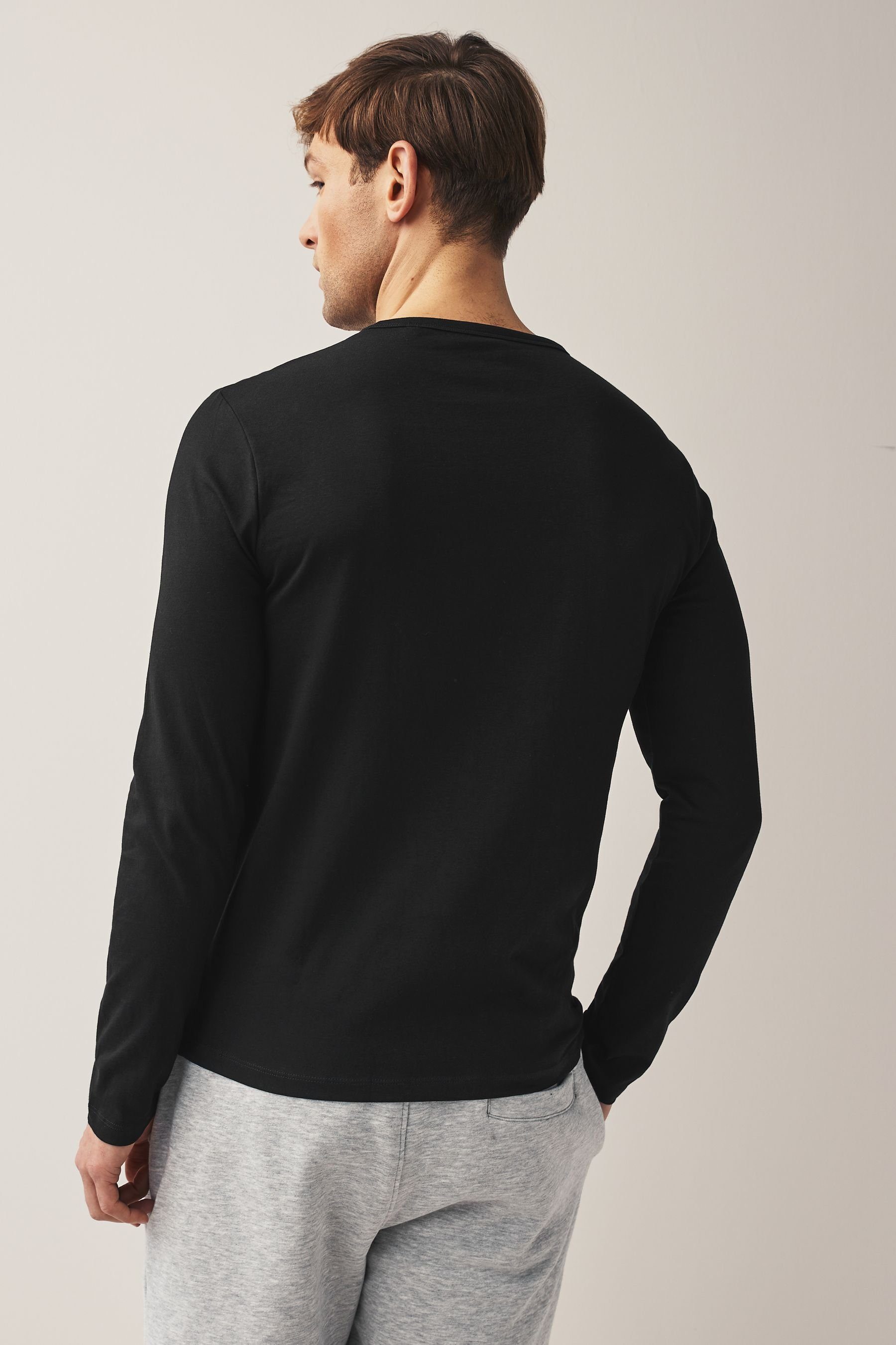 Next Langarmshirt Shirts, 5er-Pack (5-tlg) günstig online kaufen