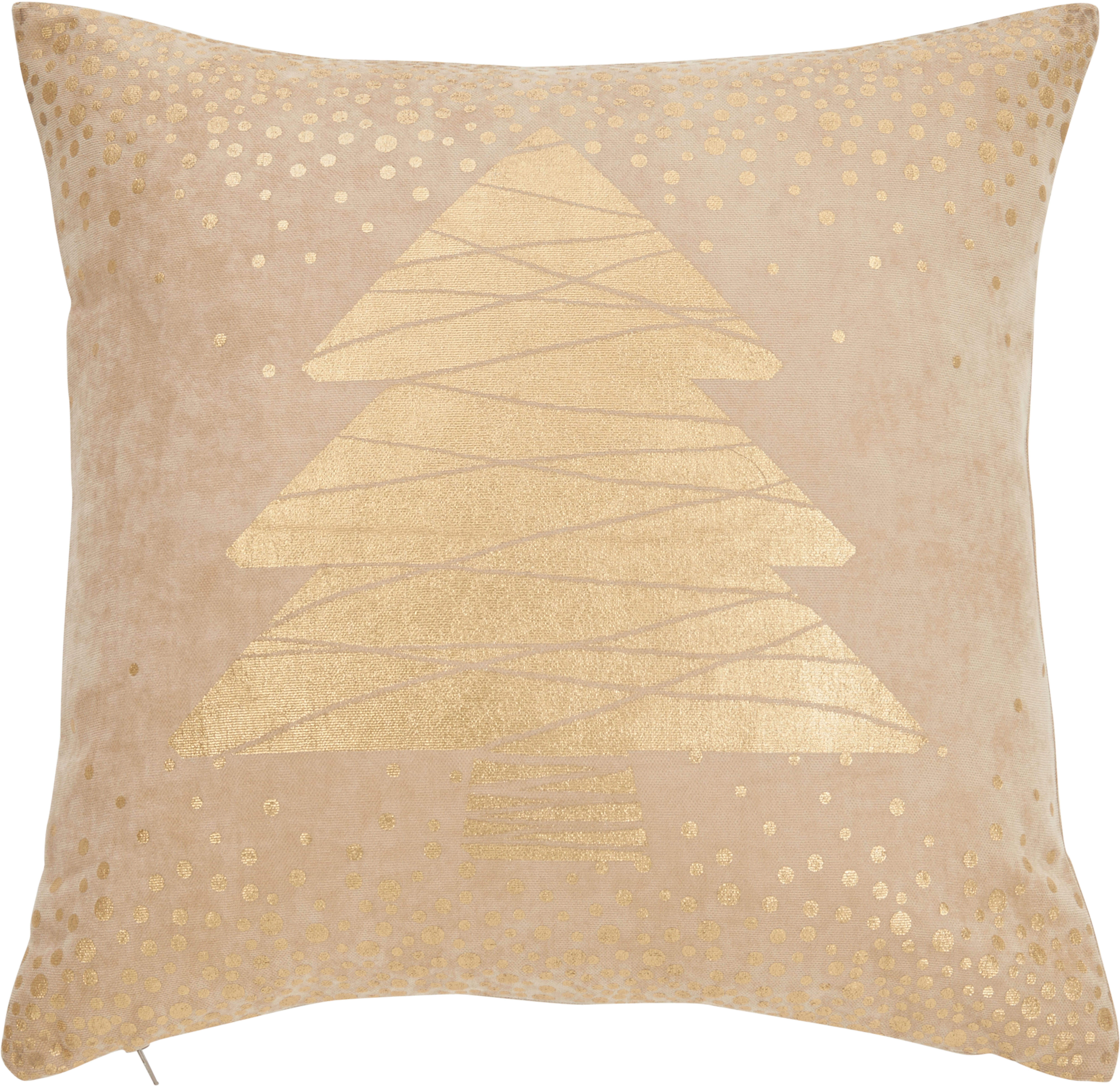 done.® Dekokissen Snowfall, mit Glanzdruck